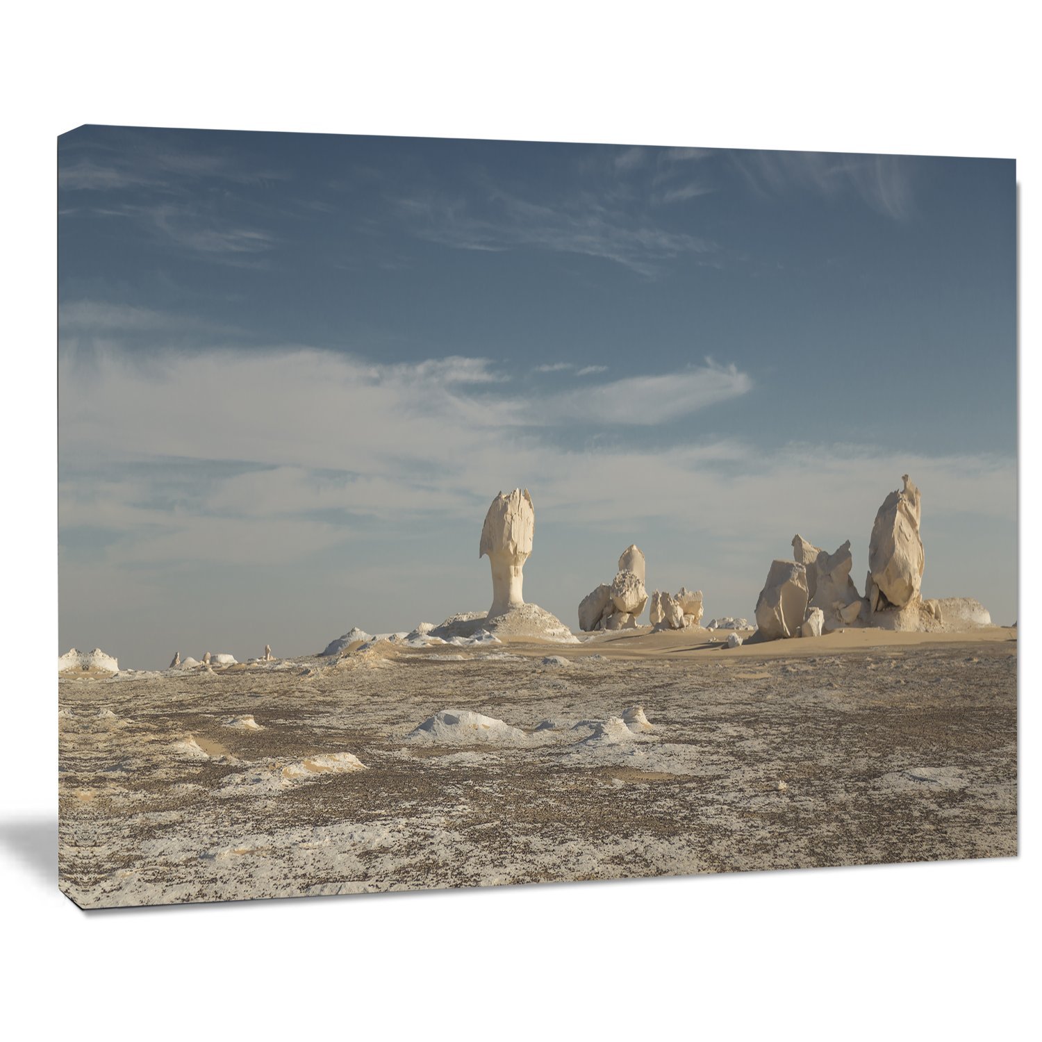Egypt Desert Landscape Photography Canvas Art Print - Stunning Wall Decor for Living Room, Bedroom & Office