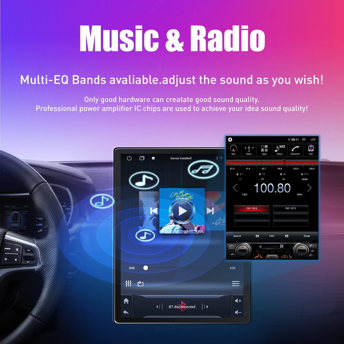 Kunfine Tesla Style 9.7