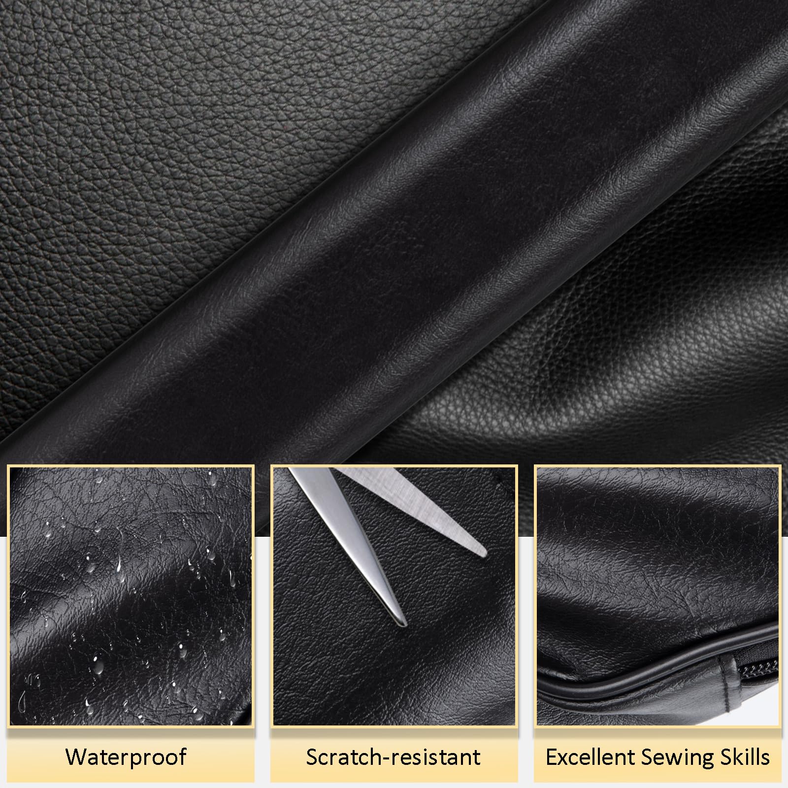 Premium Hard Pool Cue Case - 1 Stick 2 Holes PU Leather Billiard Cue Stick Storage Bag | Durable Protection for Pool Cues | Perfect for Travel, Tournaments & Home Storage