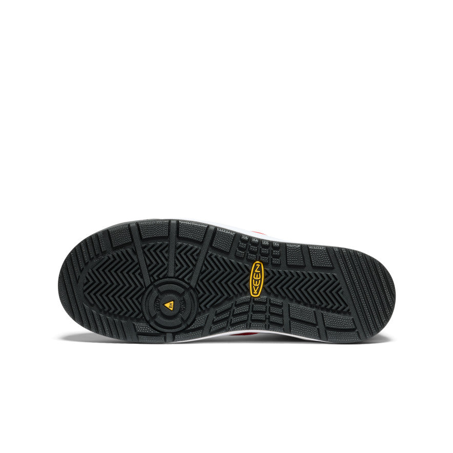 Men's Overton Mid Work Shoe with Carbon Toe - Steel Grey/Black | Durable Safety Boots for Construction & Industrial Work