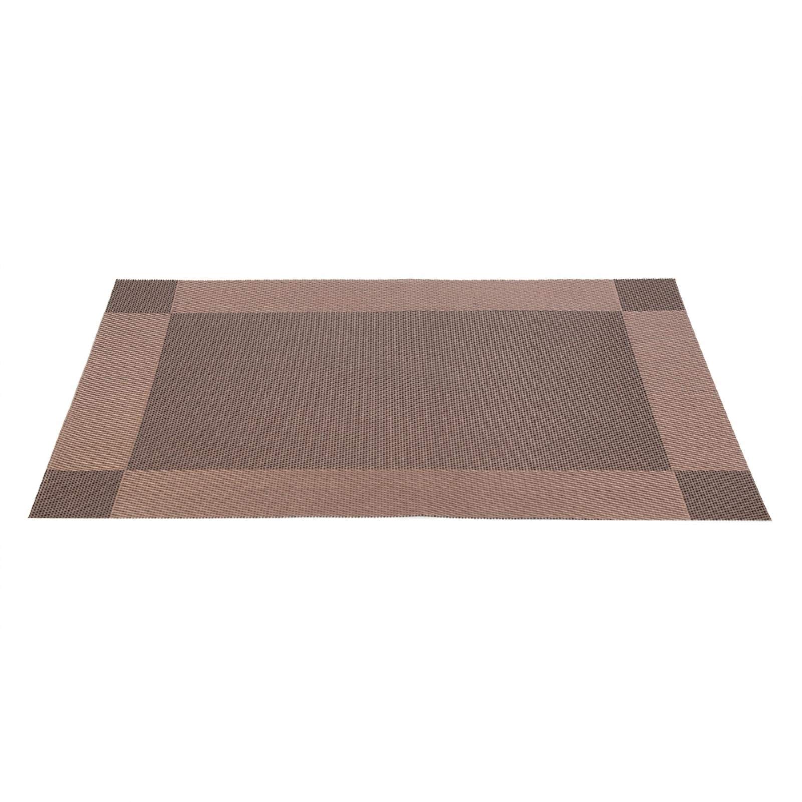 4 Pcs Non-Slip Heat Insulation Placemats - Waterproof Dining Table Mats for Home, Kitchen & Restaurant Use - Protects Tables from Hot Plates, Bowls & Spills (Coffee Brown) - Perfect for Daily Meals, Dinner Parties & Holiday Gatherings
