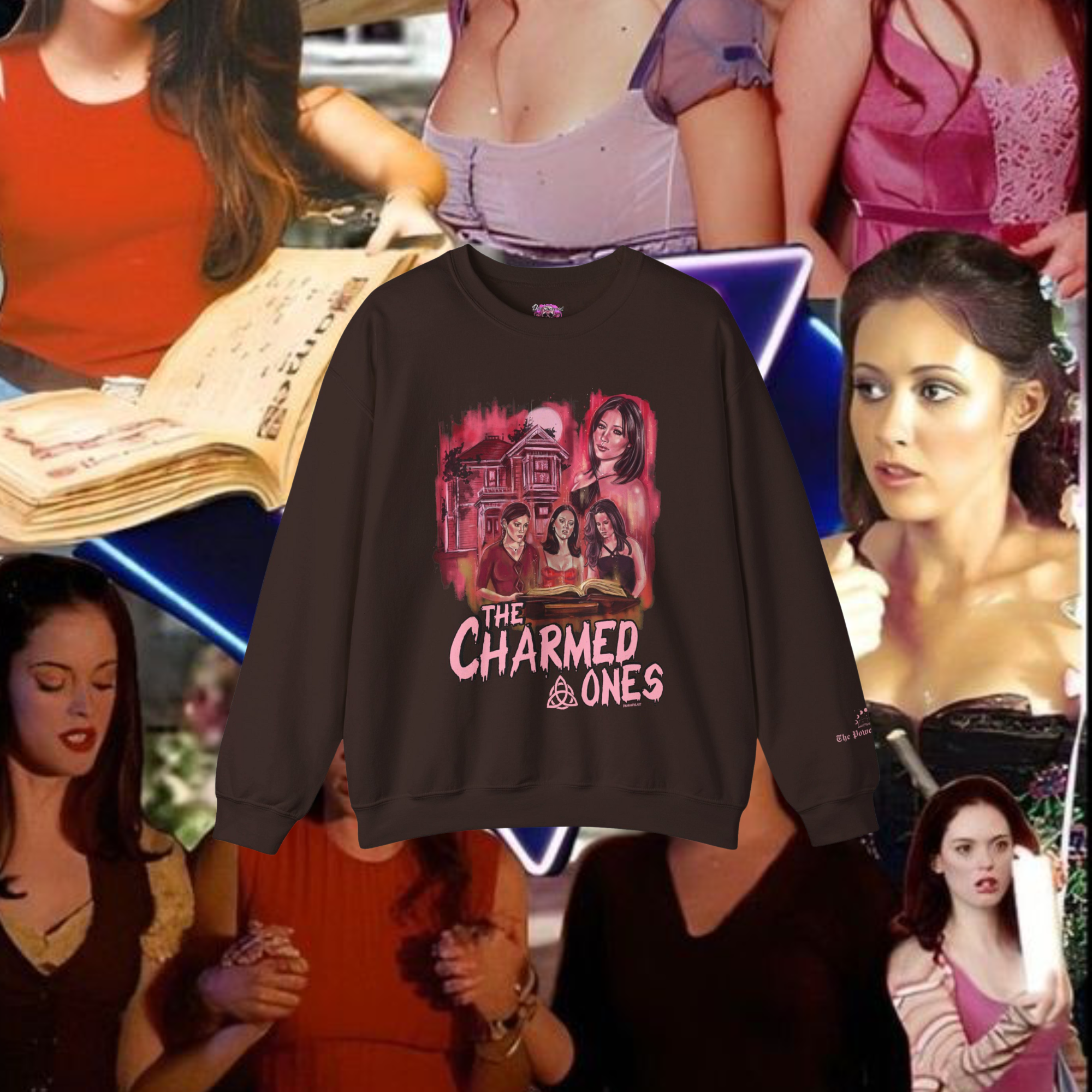 The Charmed Ones Crewneck Sweatshirt - Soft & Stylish Pullover for Women | Perfect for Casual Wear, Outfits & Layering