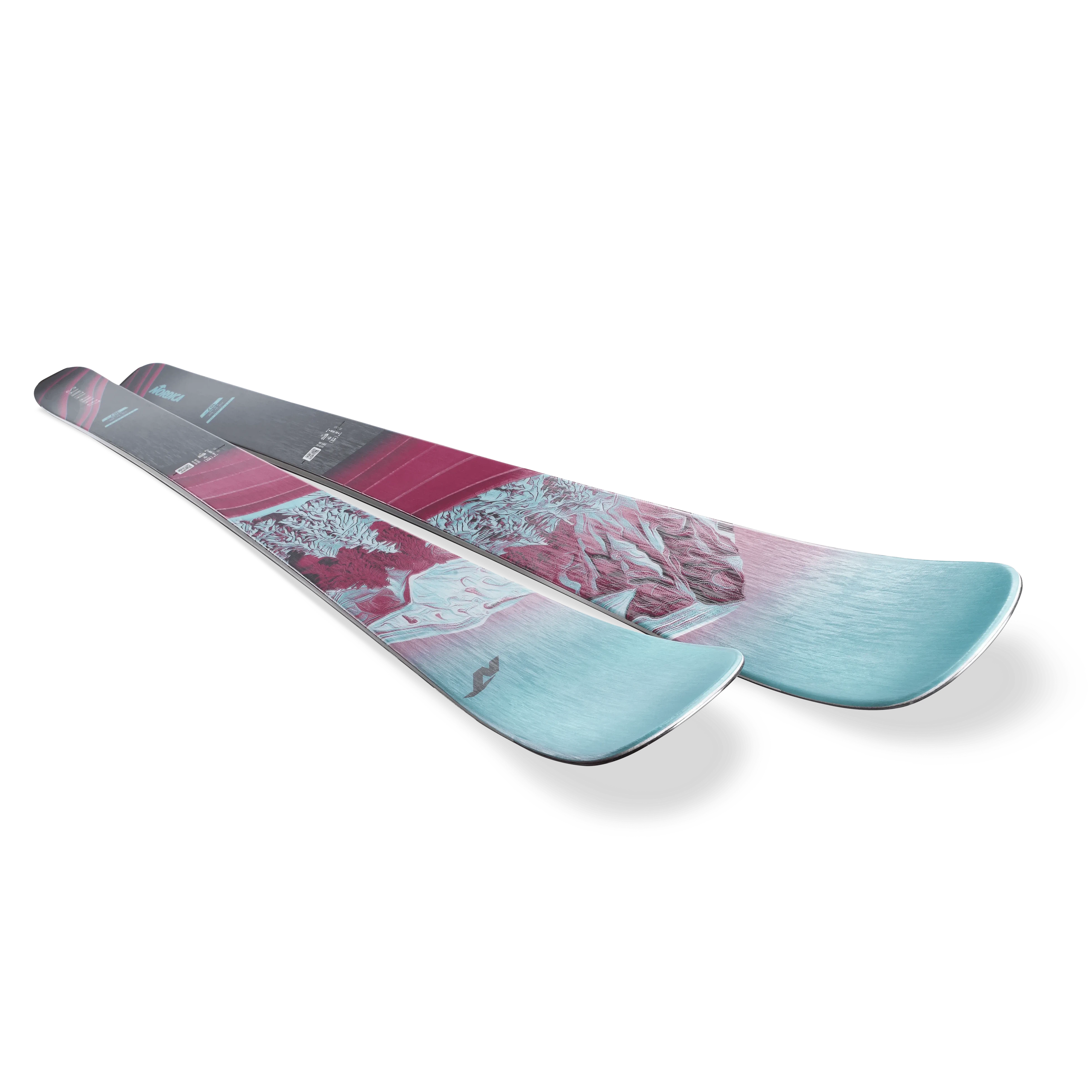 Nordica Santa Ana 87 All-Mountain Skis 2025 - Women's Freeride Powder Skis for Advanced Skiers | Perfect for Backcountry & Resort Skiing