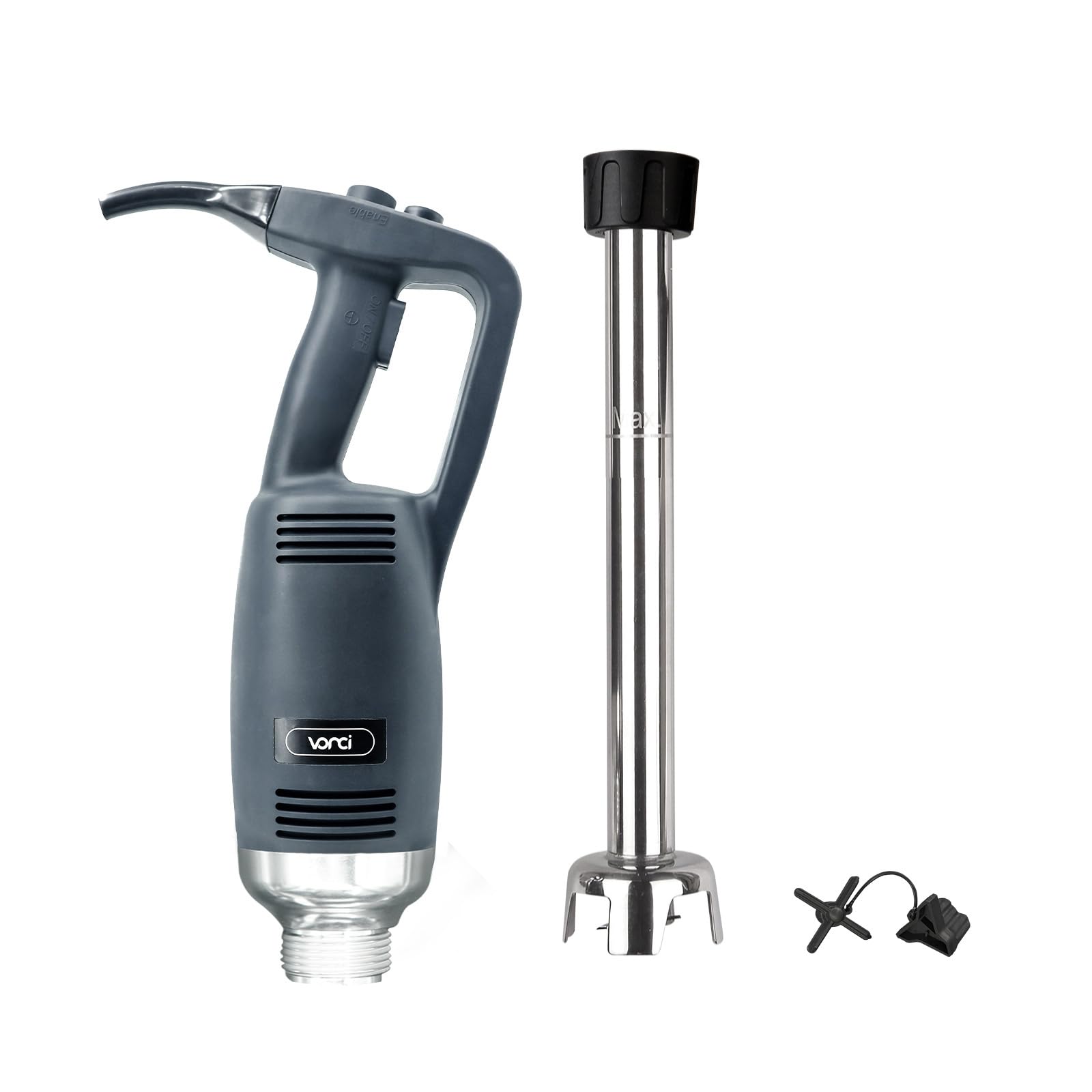 VONCI 750W Commercial Immersion Blender - Heavy Duty Hand Blender with Variable Speed 8000-19000RPM, 20