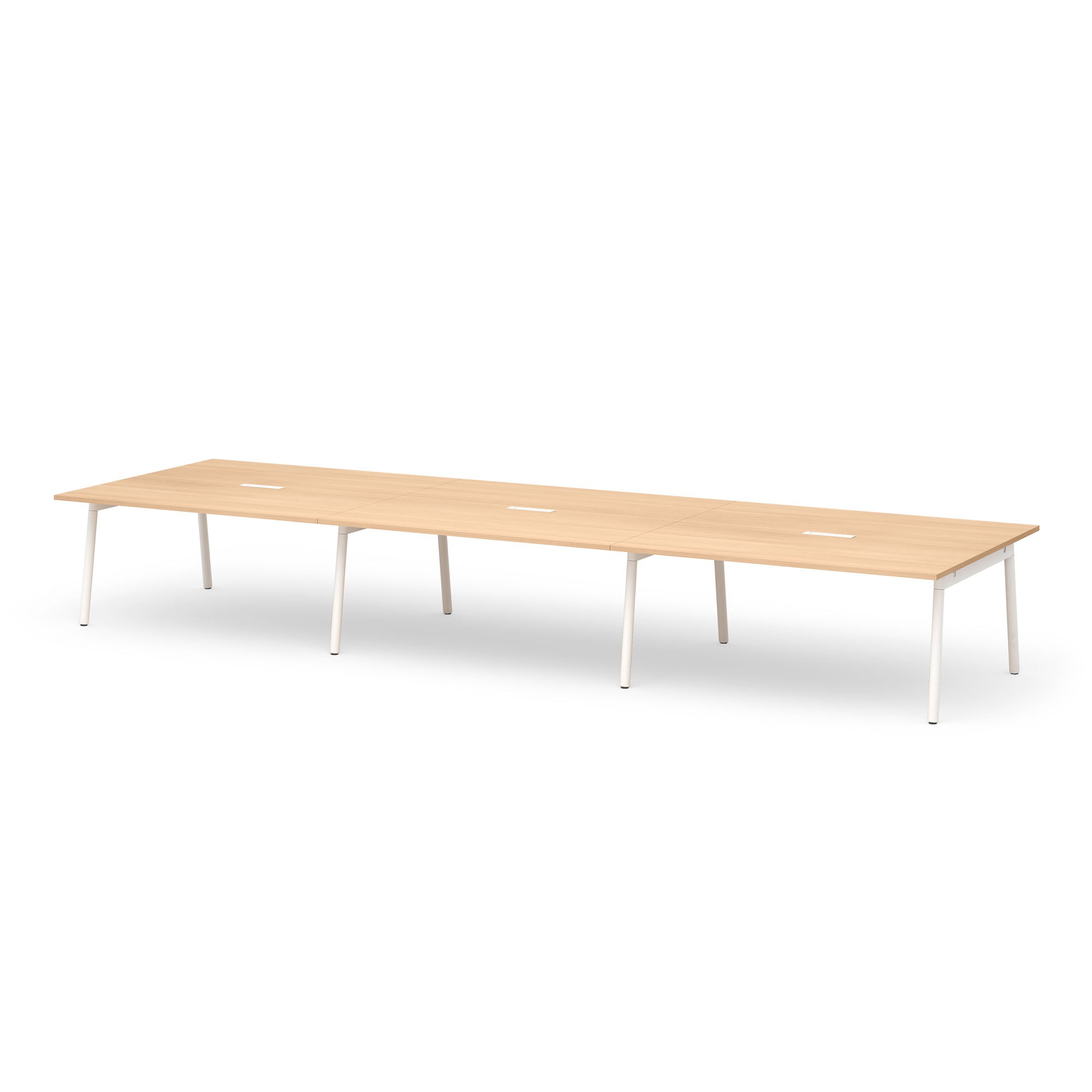 Premium Series A Scale Rectangular Conference Table - Modern Office Furniture for Meetings & Presentations - Perfect for Boardrooms, Conference Rooms & Collaborative Workspaces