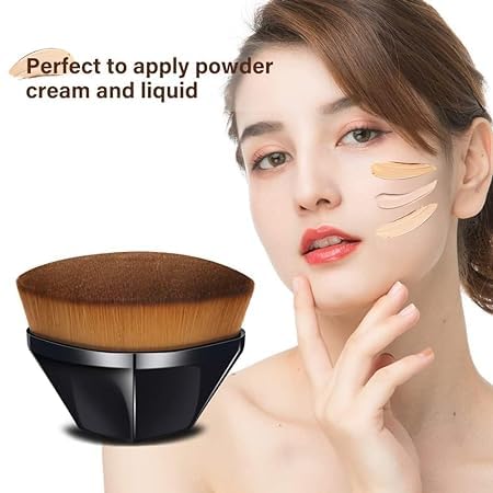 Foundation Brush - Smooth Blending for Liquid & Blush - Makeup for Women
