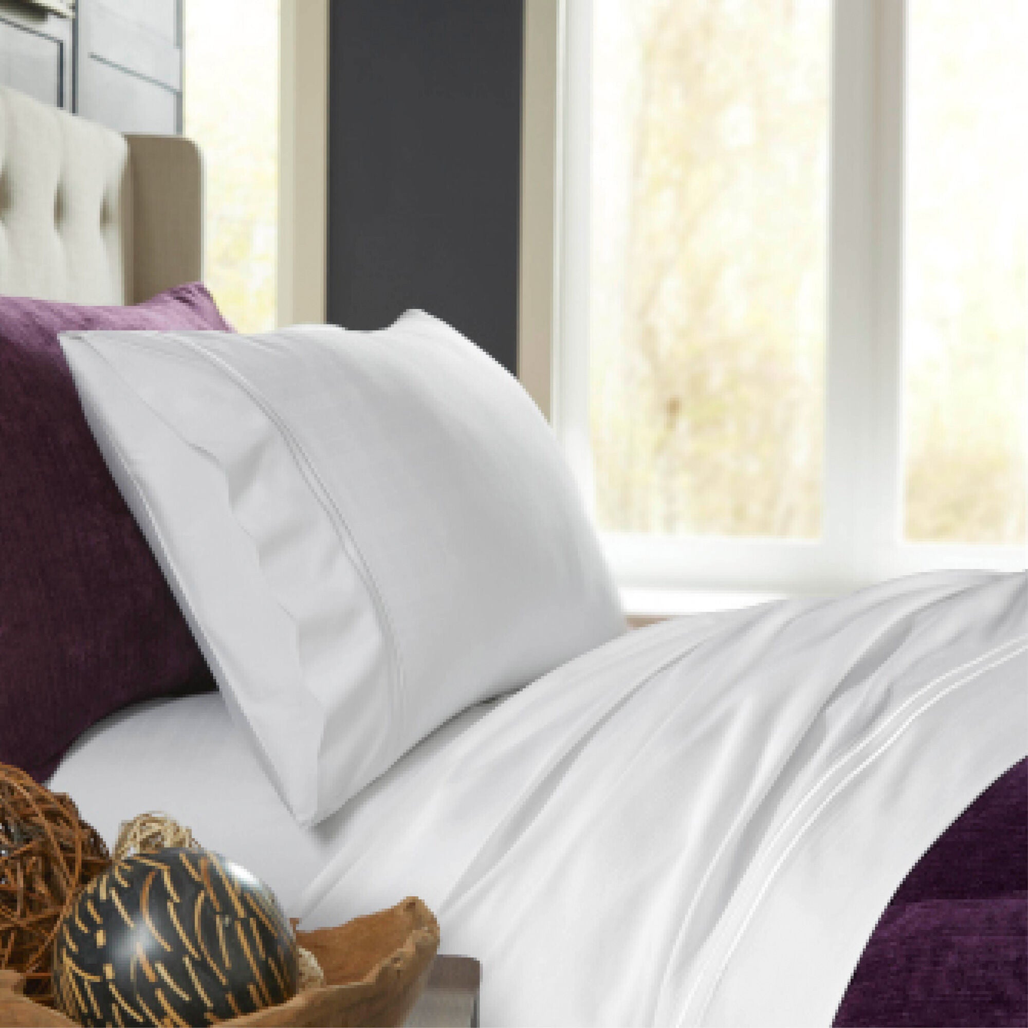 Premium Bamboo Sheet Set - Soft, Breathable & Hypoallergenic Bedding for Ultimate Comfort - Perfect for Hot Sleepers & Eco-Friendly Home Decor