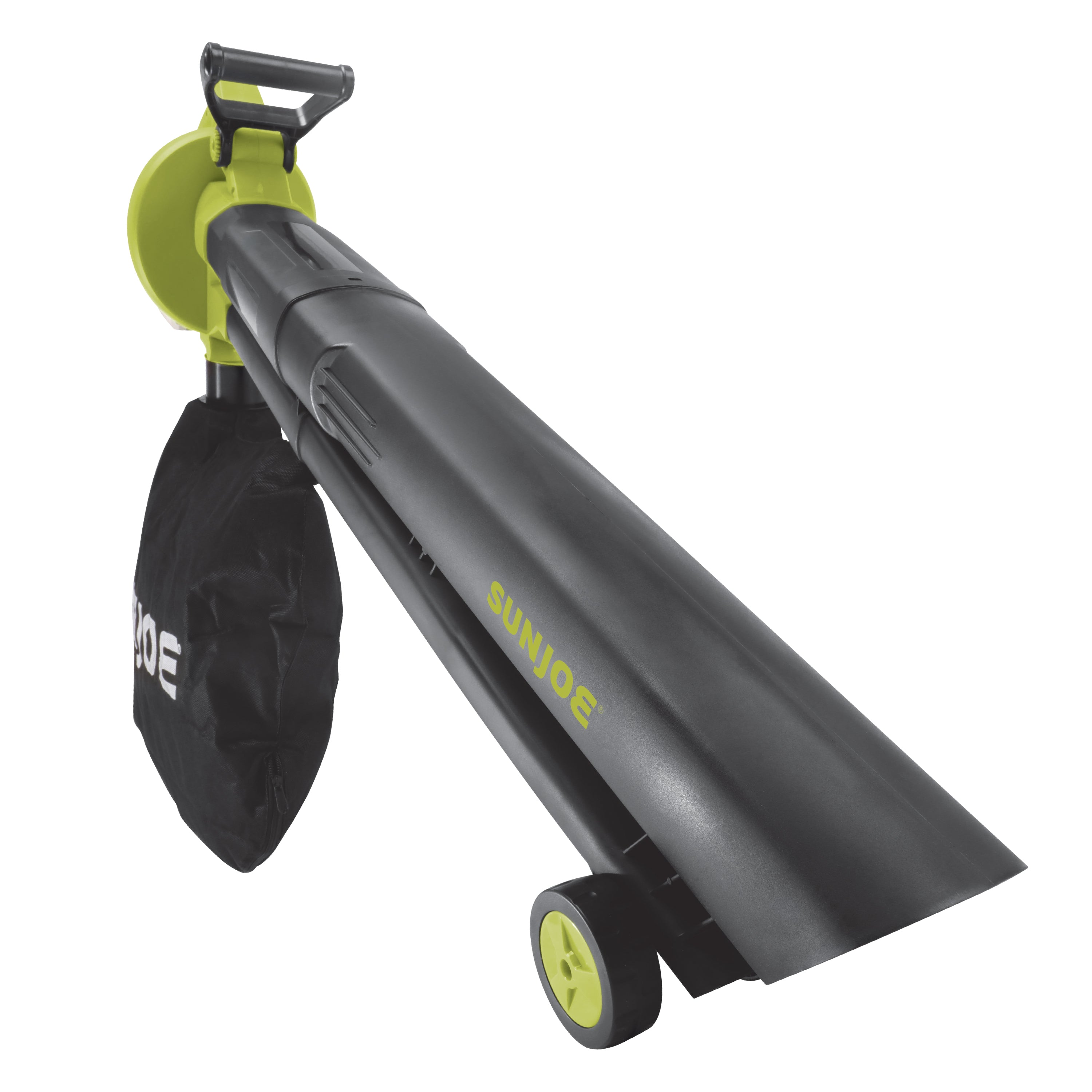 Sun Joe 24V X2 BVM143 CT 48 Volt IONMAX Cordless Leaf Blower Vacuum Mulcher | 155 MPH High Speed | 388 CFM Airflow | Tool Only | Perfect for Yard Cleaning, Leaf Removal & Lawn Maintenance