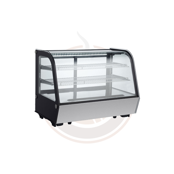 Omcan Commercial Countertop Refrigerated Display Case - Models 44629, 44630, 44631 - Perfect for Delis, Bakeries, and Convenience Stores