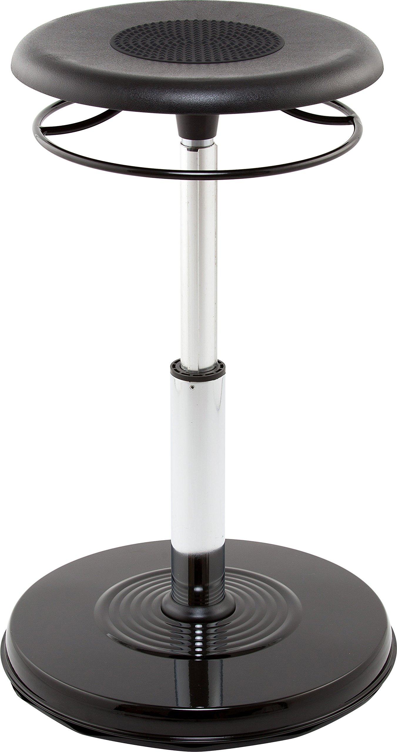 Ergonomic Wobble Chair for Teens & College Students - Adjustable Office Stool with Comfortable Rubber Seat (18-25