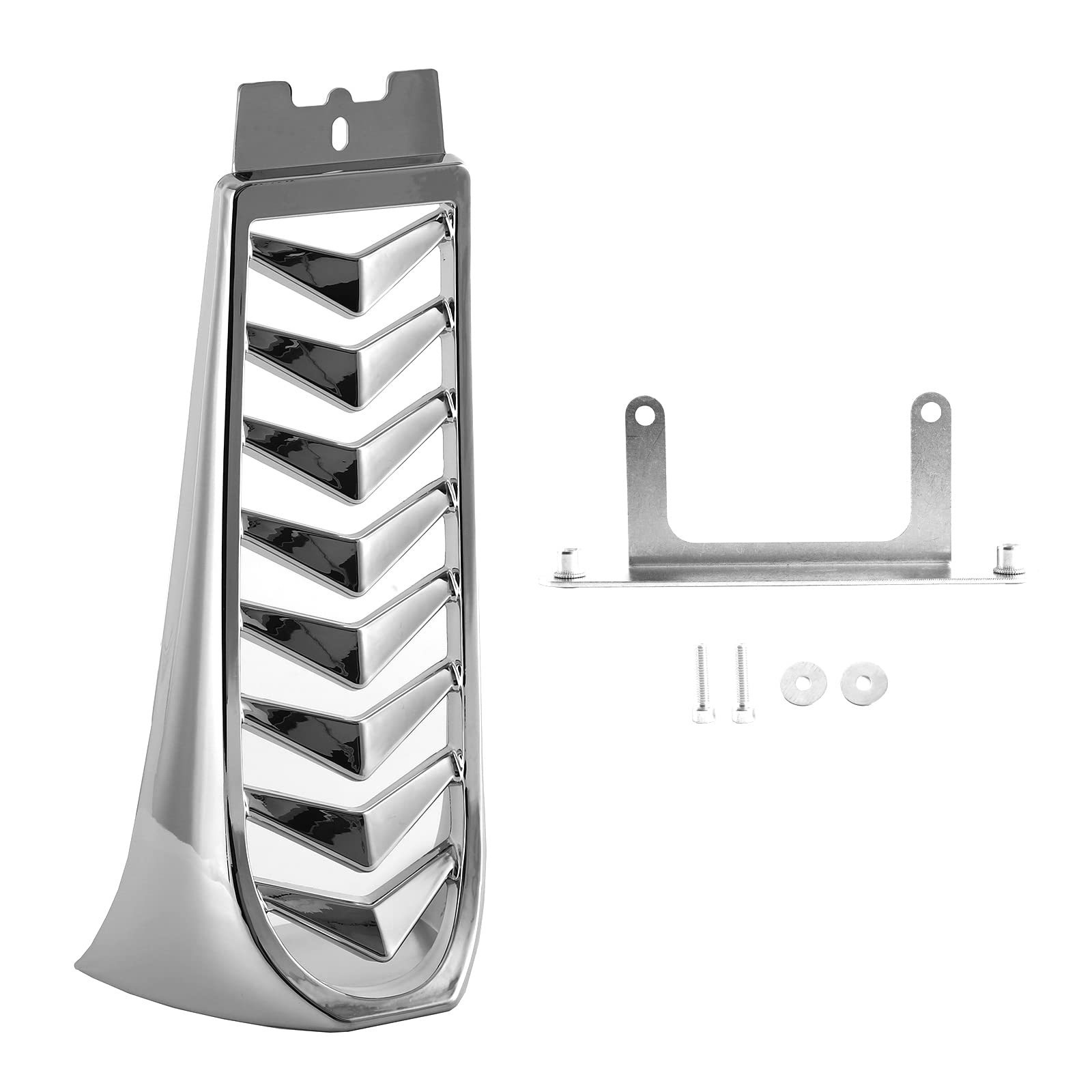 Motorcycle Front Chin Spoiler & Lower Radiator Cover for Harley Softail Street Bob Breakout Fat Bob 2018-2021 - Perfect for Customizing & Protecting Your Bike on the Road