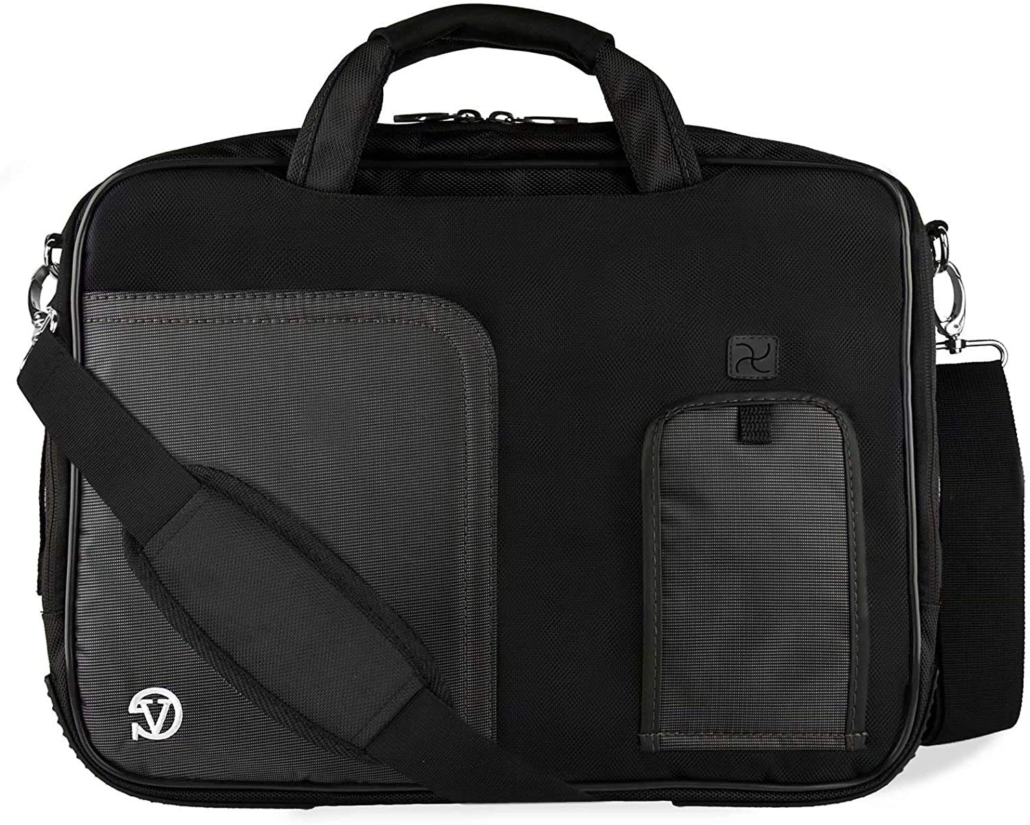 15.6 Inch Laptop Bag for Lenovo Yoga 730/Ideapad 330/ThinkPad T580/E590 - Waterproof Shoulder Messenger Bag for Business Travel & College Students