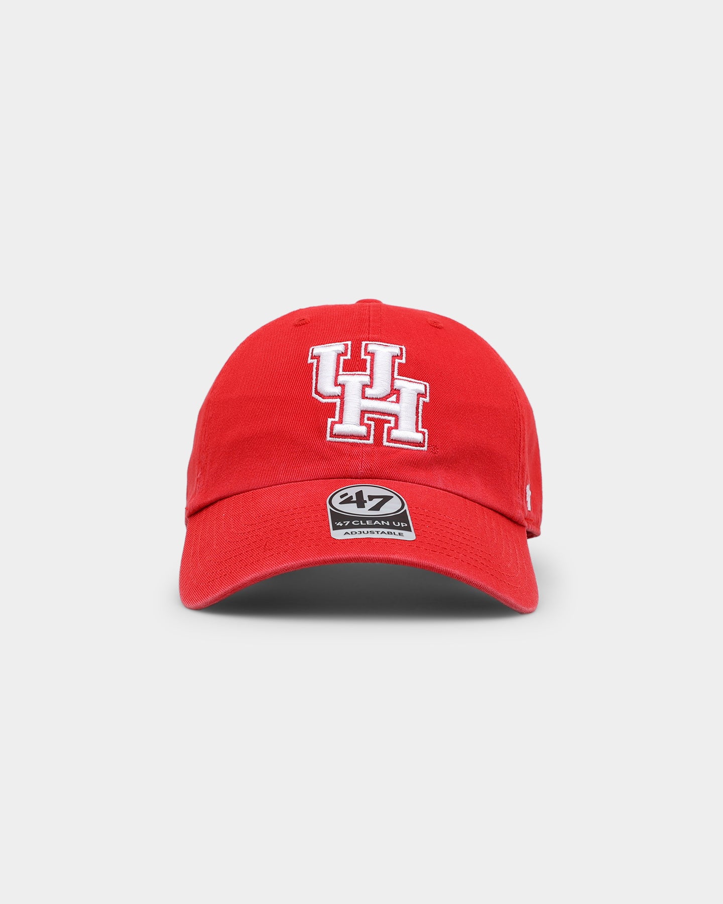 Houston Cougars '47 Clean Up Strapback Cap - Adjustable Snapback Hat for Men & Women - Perfect for Game Day, Tailgating & Casual Wear