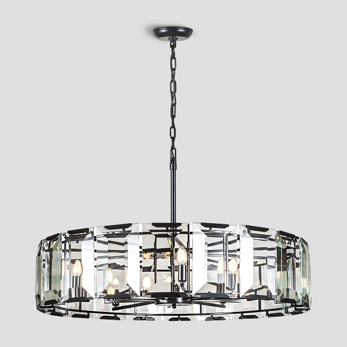 Allare Crystal Round Chandelier 24
