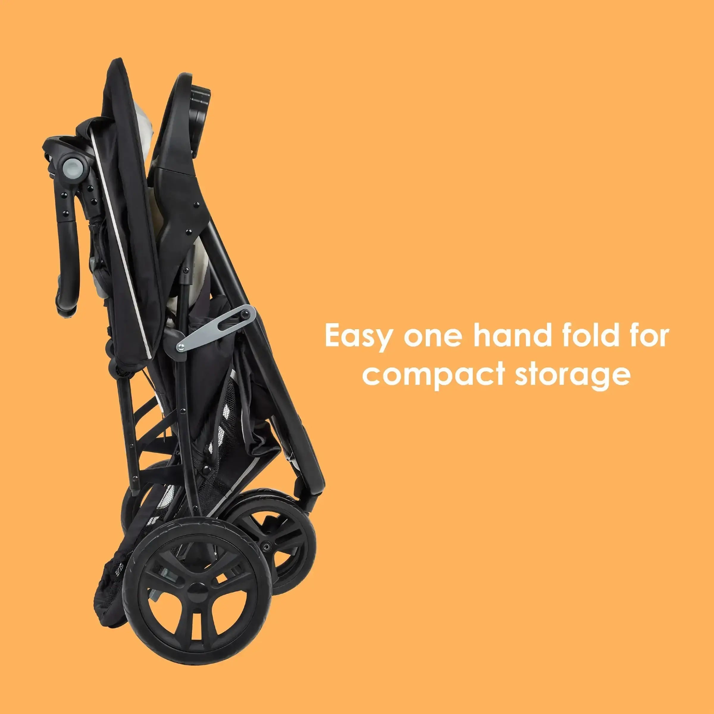 EZ Ride Stroller Travel System with EZ Lift™ Infant Car Seat - Desert Tan (Walmart Exclusive) | Lightweight Baby Stroller & Car Seat Combo for Newborns | Perfect for Travel, Shopping & Daily Walks