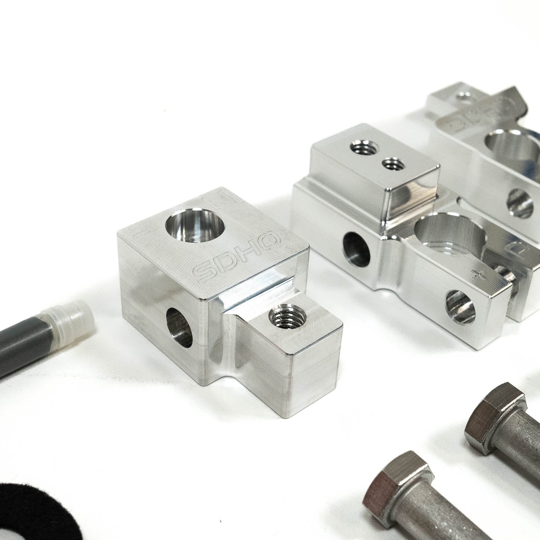 21-24 Ford Bronco & Bronco Raptor SDHQ Billet Battery Terminal Kit - Heavy Duty Off-Road Upgrade for Enhanced Electrical Performance
