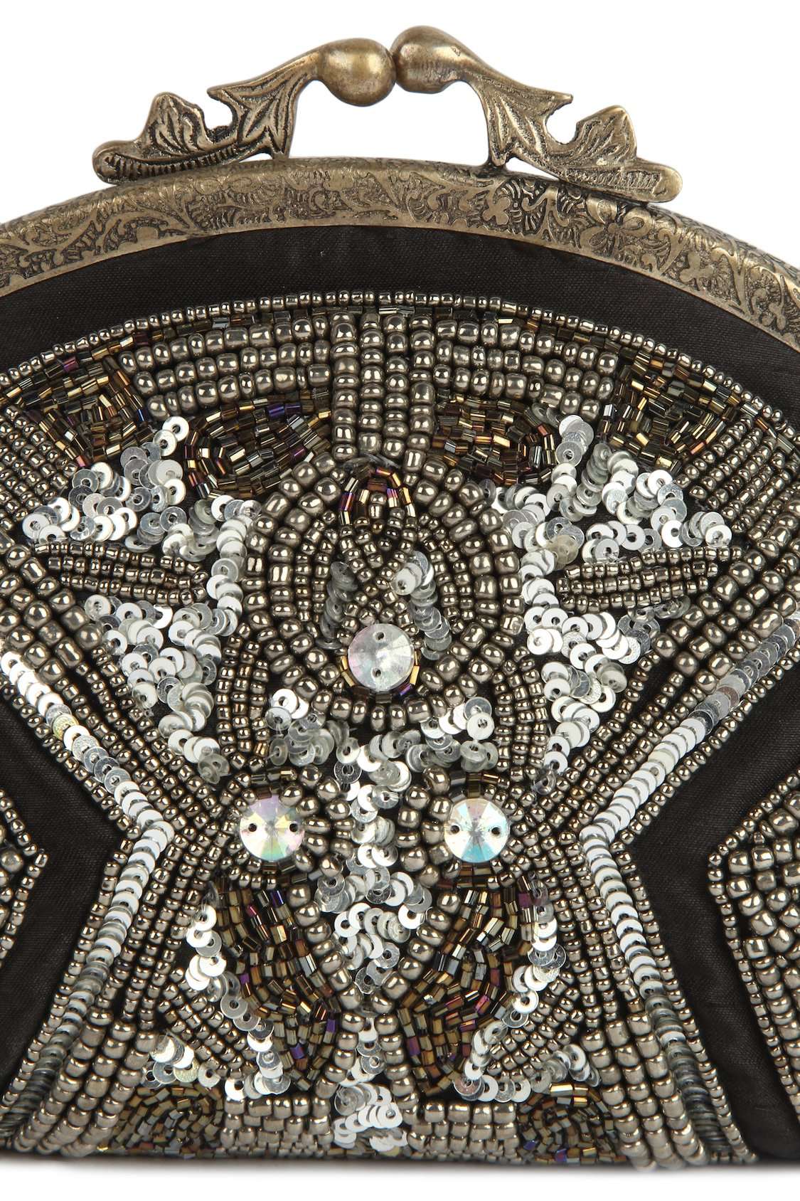 Elegant Audrey Beaded Sequins Evening Clutch Bag for Women - Perfect for Parties, Weddings & Special Occasions