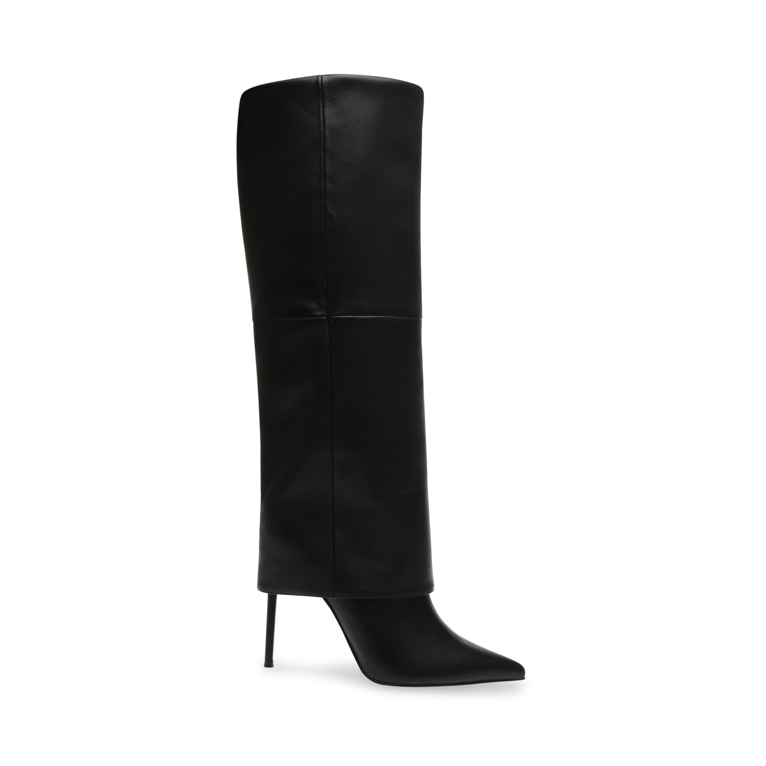 Steve Madden Women's Smith Knee High Boots - Stylish Leather Riding Boots for Women | Perfect for Fall, Winter & Casual Outfits | Fashionable Knee-High Boots for Work, Date Night & Everyday Wear