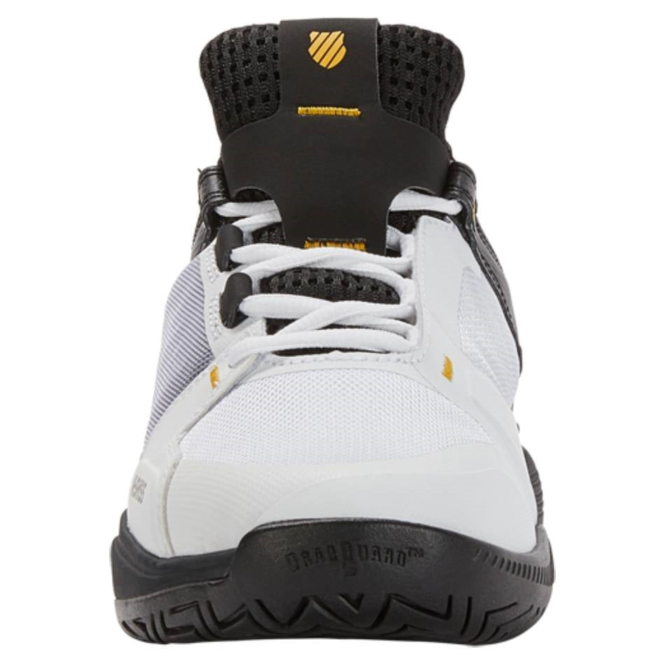 K Swiss Ultrashot Team Men's Tennis Shoes - White/Black | Lightweight Performance Court Shoes for Men | Perfect for Tennis, Pickleball & Casual Wear