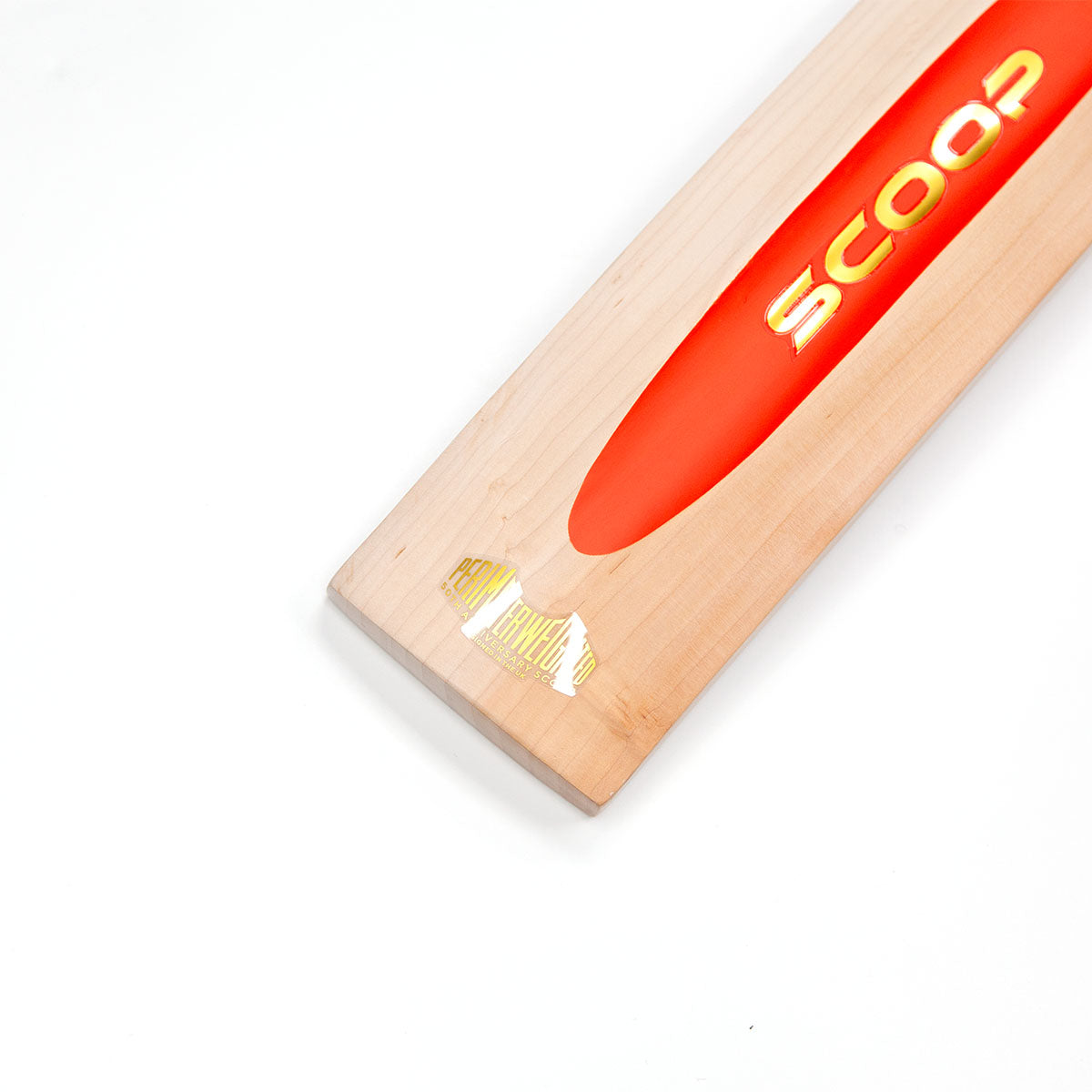 Gray Nicolls Scoop 50 Limited Edition Cricket Bat - Premium English Willow for Professional Players - Perfect for Matches & Training Sessions