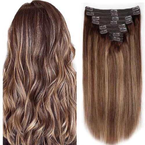 #4/27/4 Chocolate Brown to Caramel Blonde