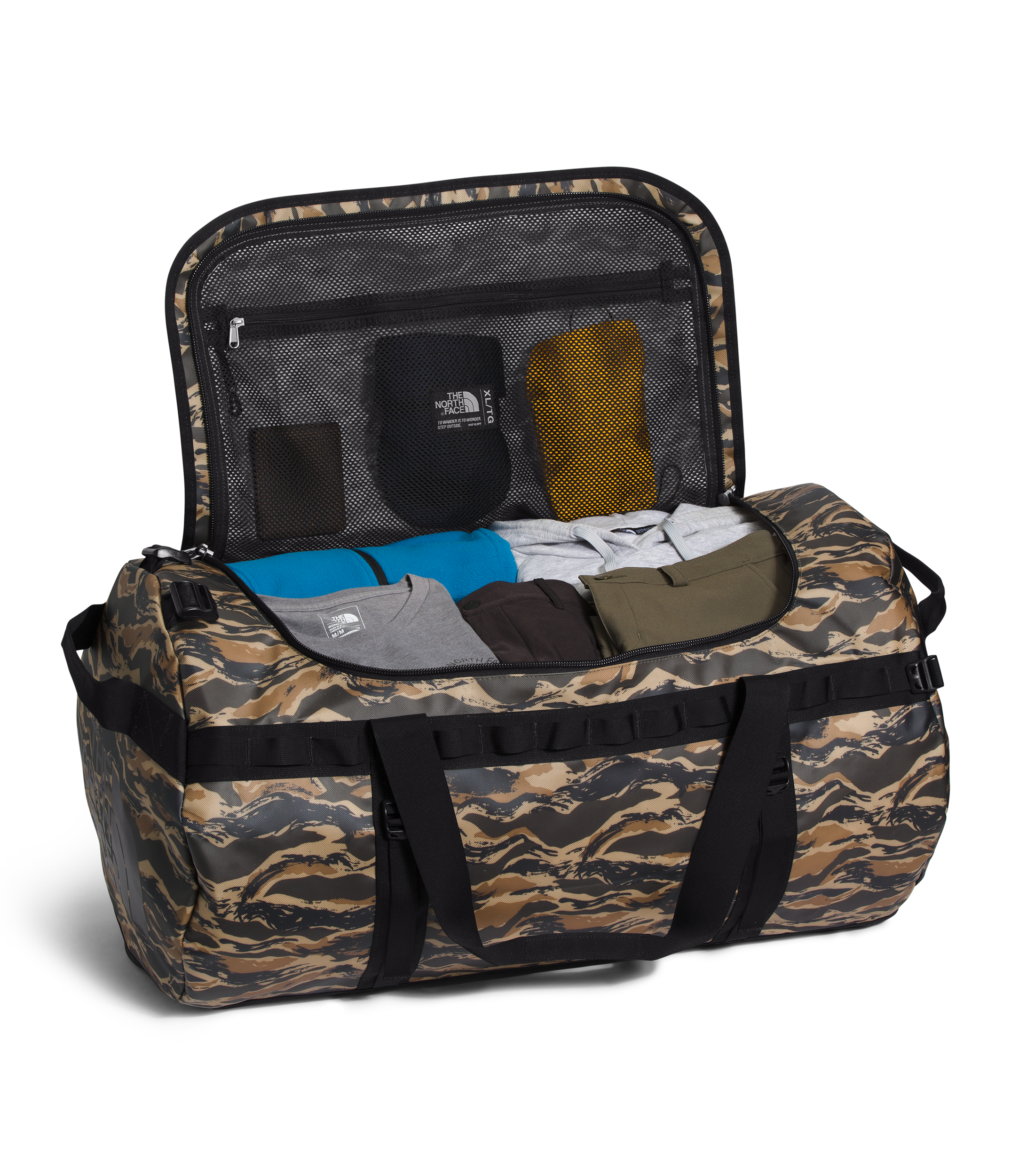Base Camp Duffel X Large - Durable Waterproof Travel Duffel Bag for Camping, Hiking & Outdoor Adventures - Perfect for Gear Storage & Weekend Getaways