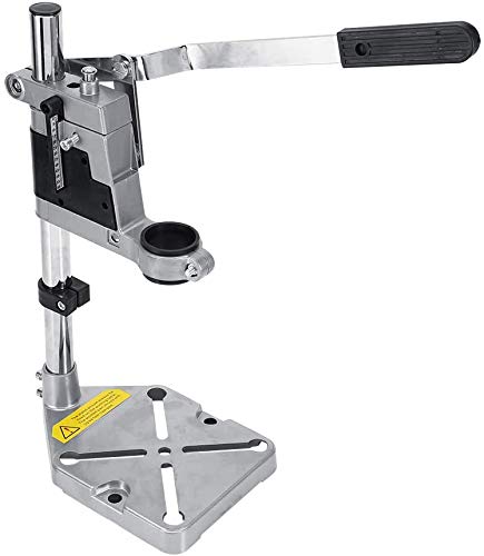 Heavy-Duty Universal Drill Press Stand with Aluminum Base - Bench Clamp Desktop Drill Holder for Woodworking & Metalworking - Perfect for DIY Projects, Workshop Repairs, and Home Improvement Tasks