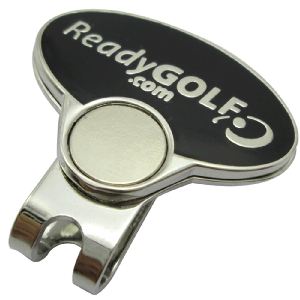 Shaka Sign Golf Ball Marker & Hat Clip with Crystals - Perfect for Golfers