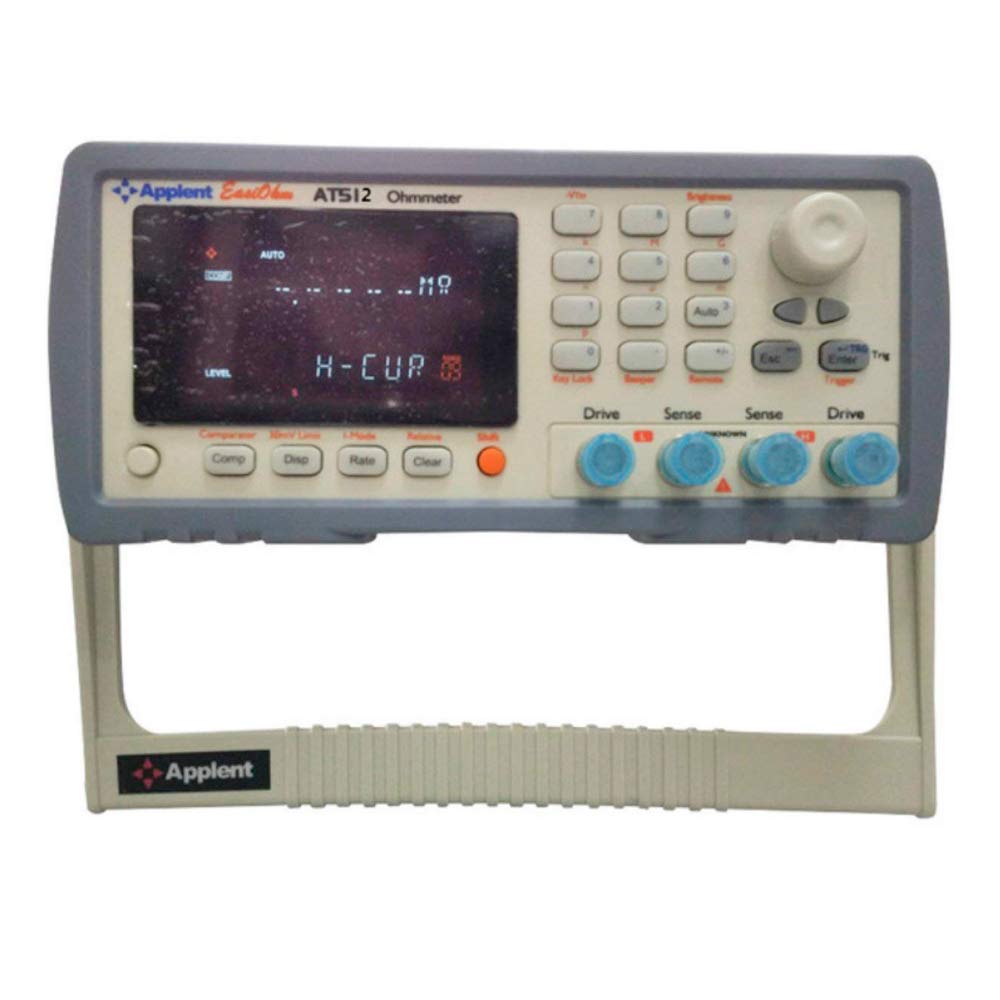 AT512 Digital Micro Ohm Meter - High Precision Resistance Tester (0.1μΩ-110MΩ) for Electronics, Automotive & Industrial Circuit Testing