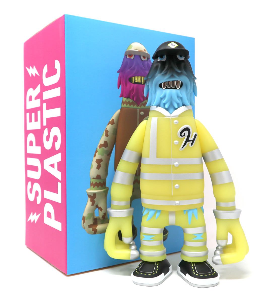 Hench S.I.T.E Glow Edition Skateboard Deck by Pete Fowler - Limited Edition Art Deck for Collectors & Skaters - Perfect for Home Display & Street Skating