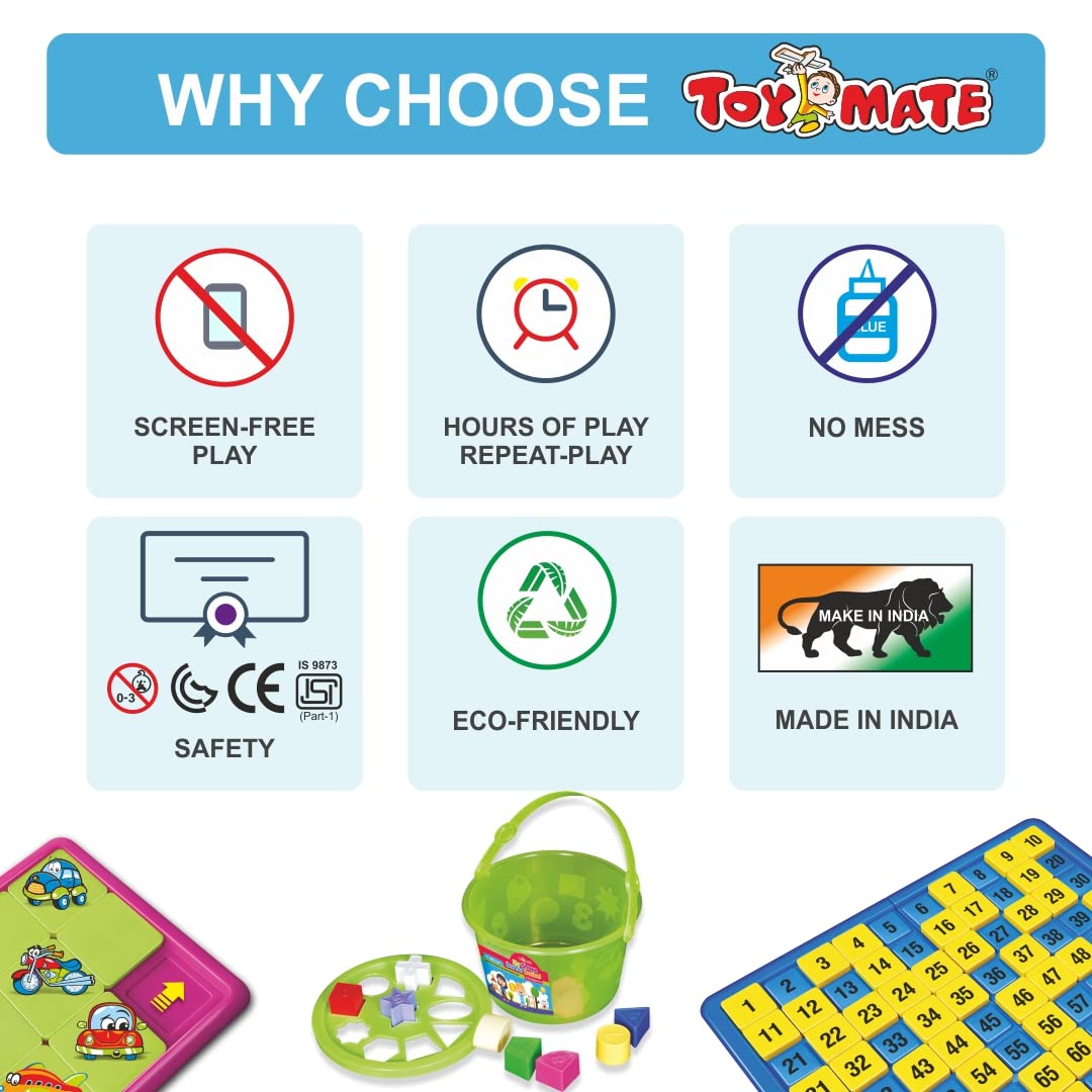 Toymate Pyramid 60 Balls Puzzle – Educational STEM Game for Kids 5+ Years – Perfect for Family Fun, Party Activities, and Classroom Learning