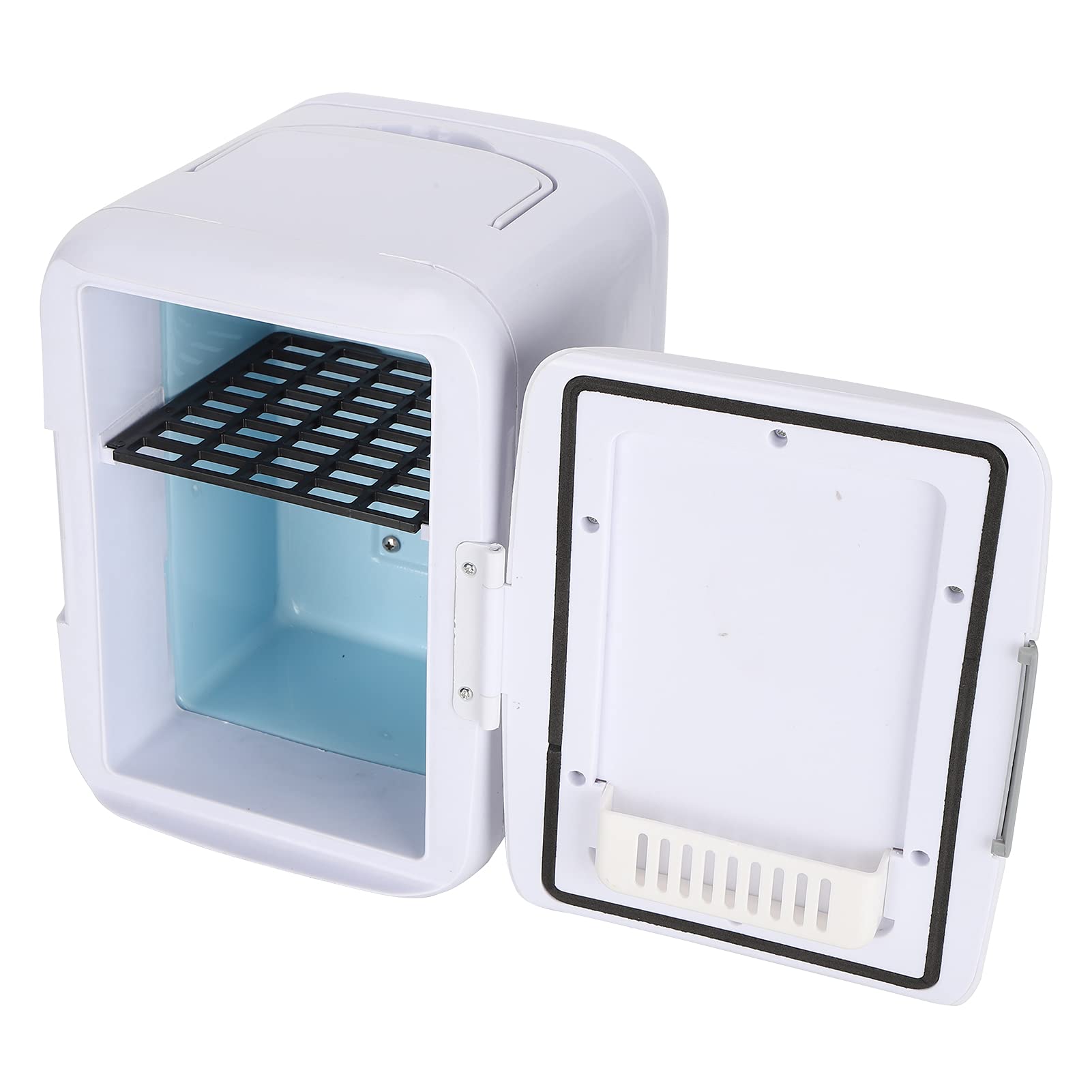 Amonida Mini Car Refrigerator - 12V Portable Cooler & Warmer for Cars, Trucks, RVs, Office & Home Use | Compact Electric Cooler Box for Drinks, Snacks & Meal Prep