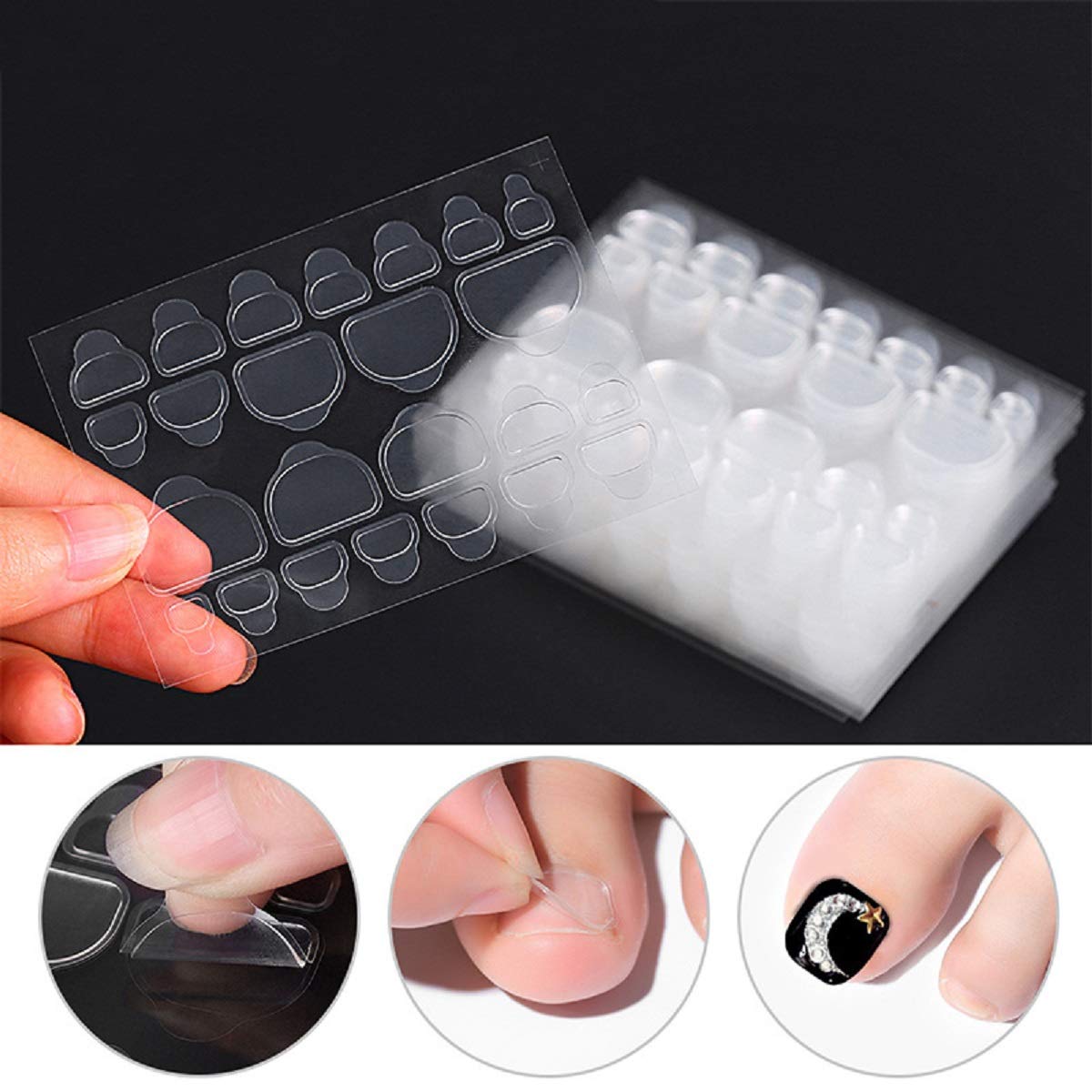 ALIQI Nail Powder Storage Box - Portable Dipping Powder Tray for Manicure & Recycling - Salon & Home Use
