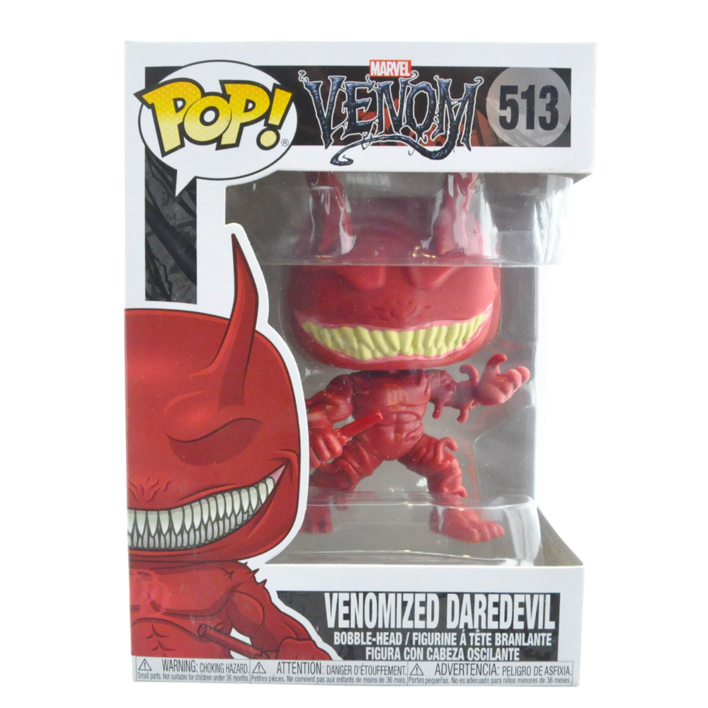 Funko Pop! Venomized Daredevil #513 - Marvel Collectible Action Figure for Superhero Fans | Perfect for Display, Gifts & Comic Book Collections