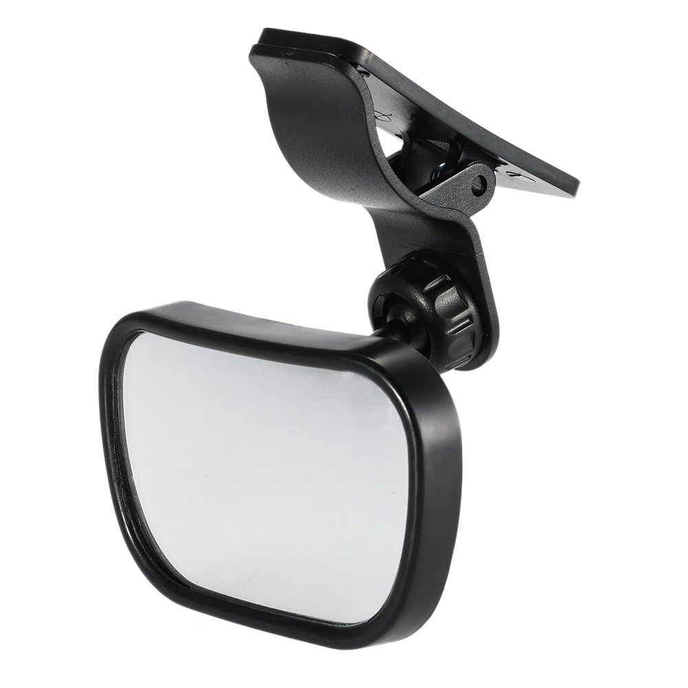 Mulcort Tirol T22614 2-in-1 Adjustable Baby Car Mirror - Rear View Safety Convex Mirror for Infant Visibility - Perfect for Road Trips & Backseat Monitoring