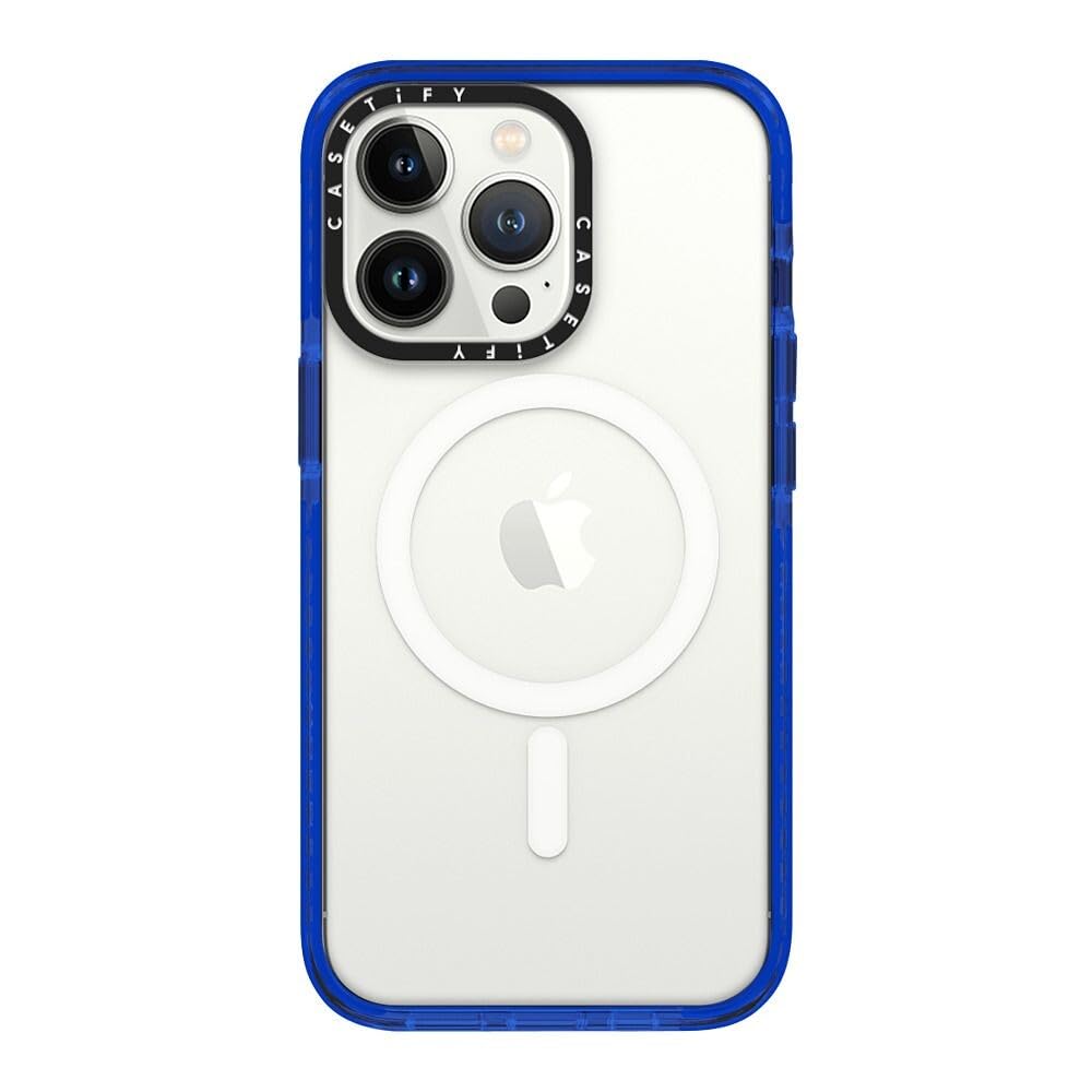CASETiFY Impact iPhone 13 Pro Case - 4X Military Grade Drop Protection, Magsafe Compatible, Shockproof Phone Cover for iPhone 13 Pro - Perfect for Outdoor Adventures, Travel & Daily Protection (Blue)