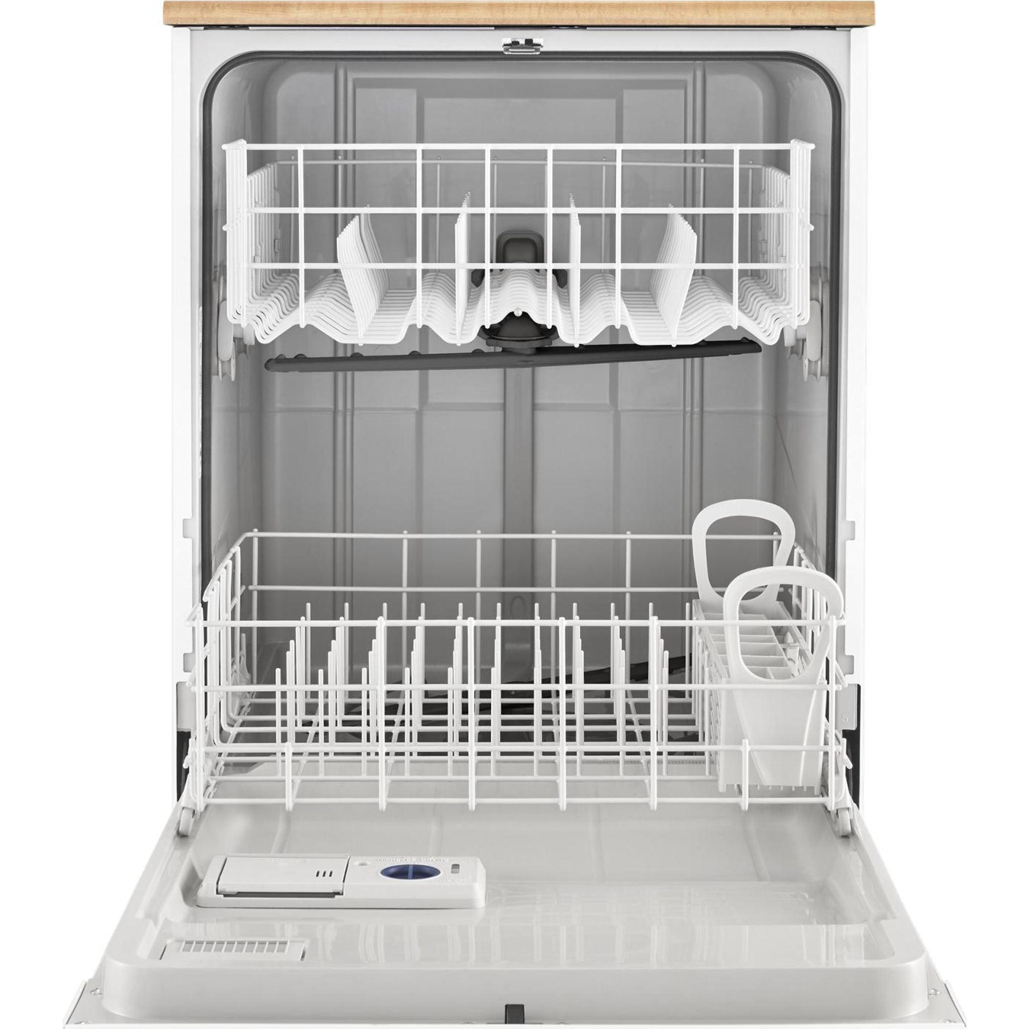 Whirlpool WDP370PAHW Portable Dishwasher with Plastic Tub - White | Compact & Energy Efficient for Apartments, RVs, and Small Kitchens