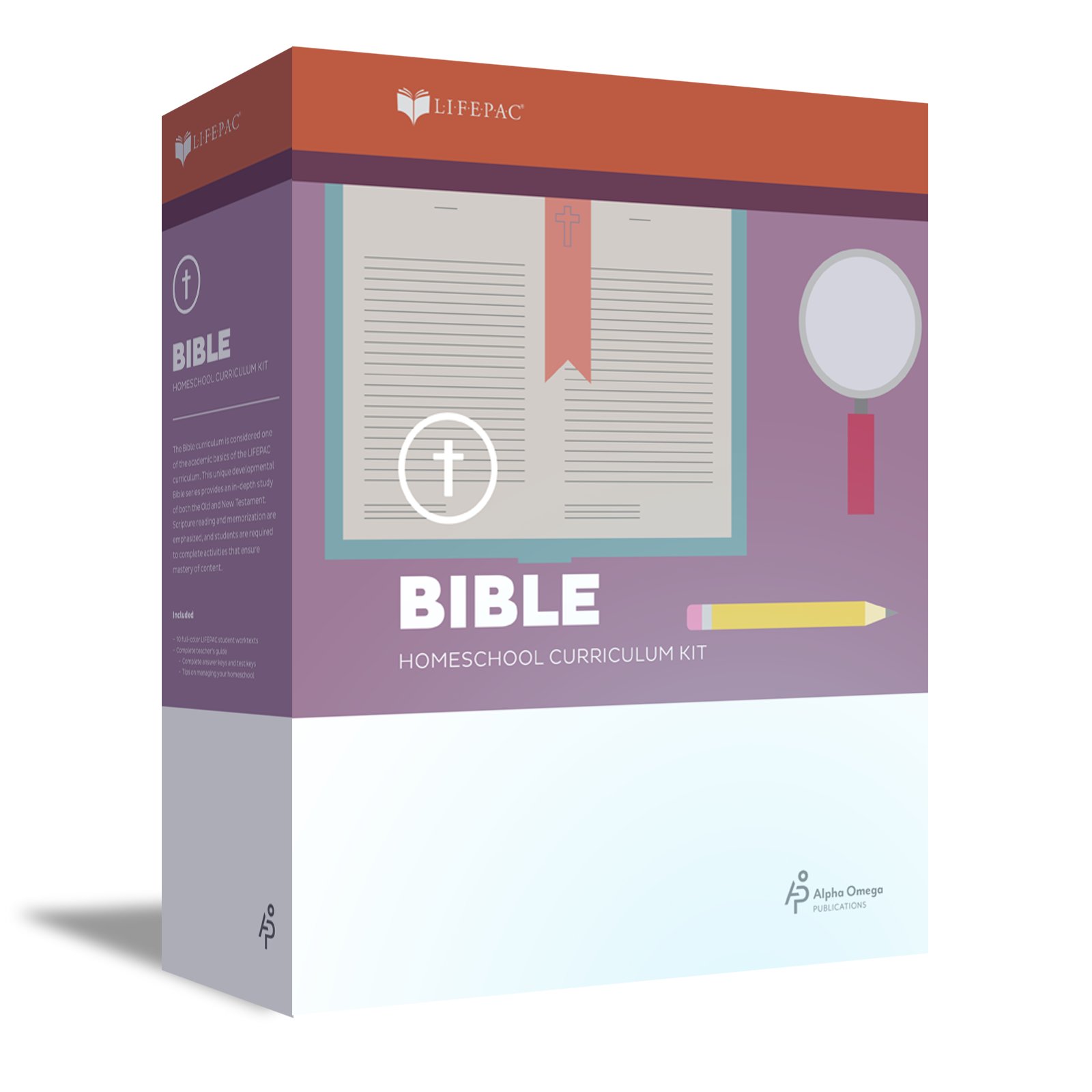 Lifepac Bible Curriculum for 4th Grade - Christian Homeschooling & Sunday School Lessons - Perfect for Kids' Religious Education & Bible Study