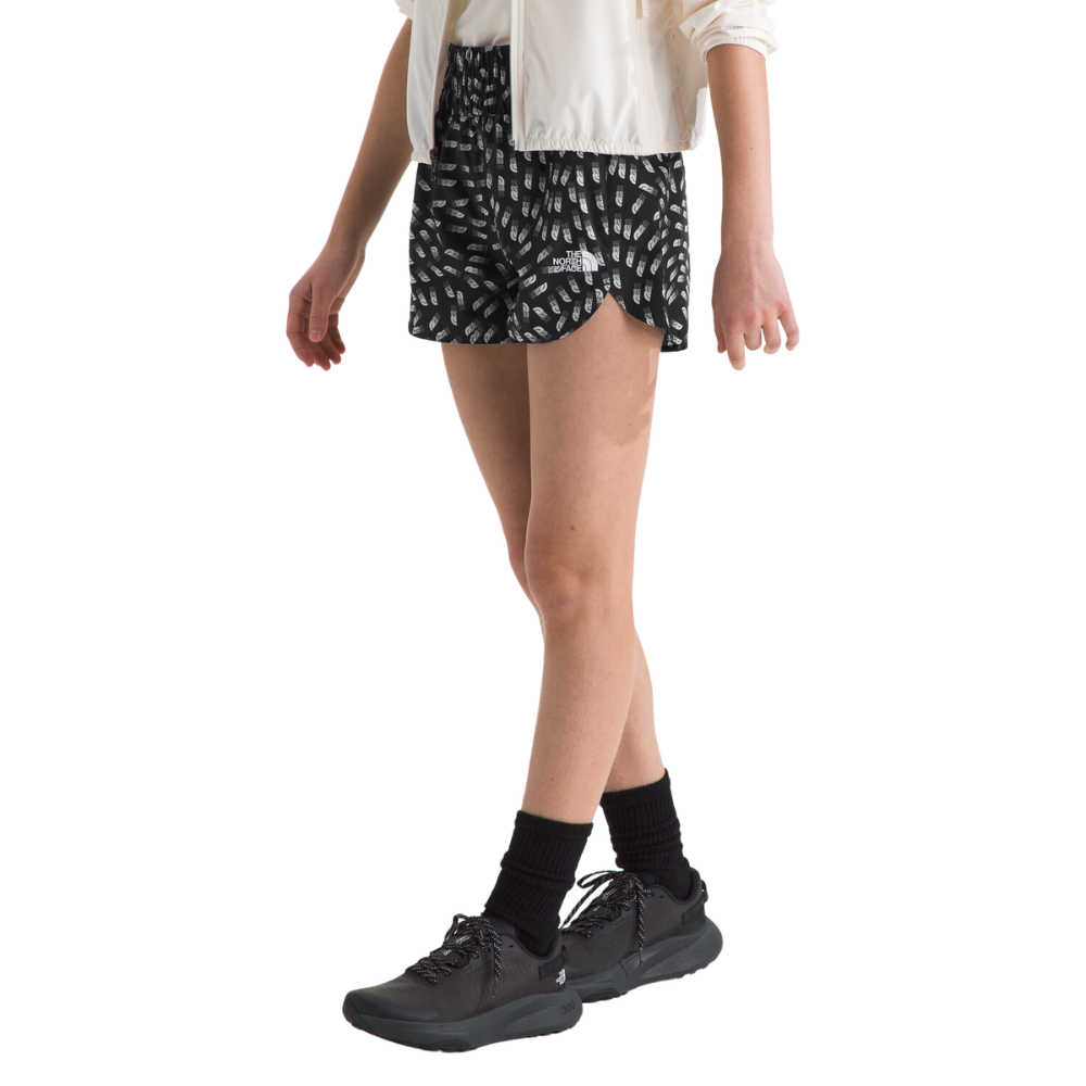 The North Face Youth Girls' Never Stop Woven Shorts - Lightweight Quick-Dry Athletic Shorts for Hiking, Running & Outdoor Activities