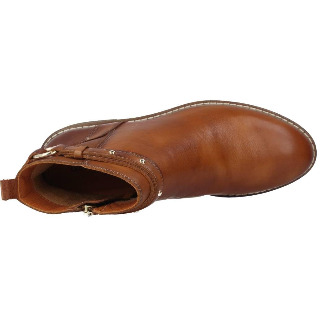 PIKOLINOS Women's Aldaya Leather Flat Ankle Boots - Comfortable & Stylish for Casual Wear, Office & Travel
