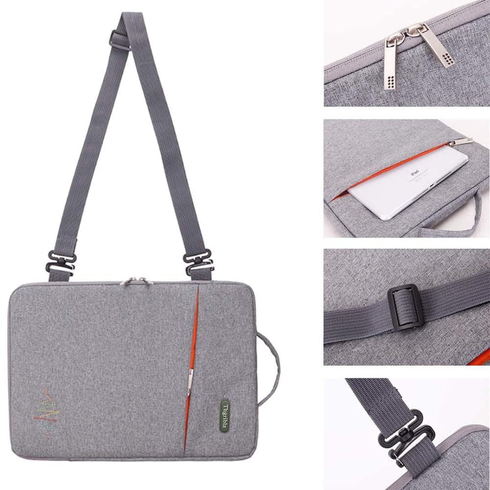 Waterproof Laptop Sleeve for 12-15 Inch MacBook & Windows Laptops - Slim Protective Carrying Case for Travel, Work & School