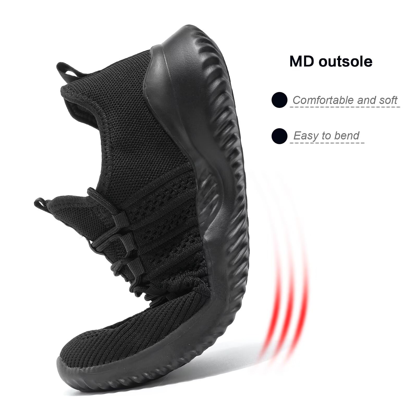 Men's Lightweight Walking Shoes - Casual Jogging & Running Sneakers for Work, Outdoor & Sports | Breathable Athletic Shoes for Daily Wear, Gym & Travel