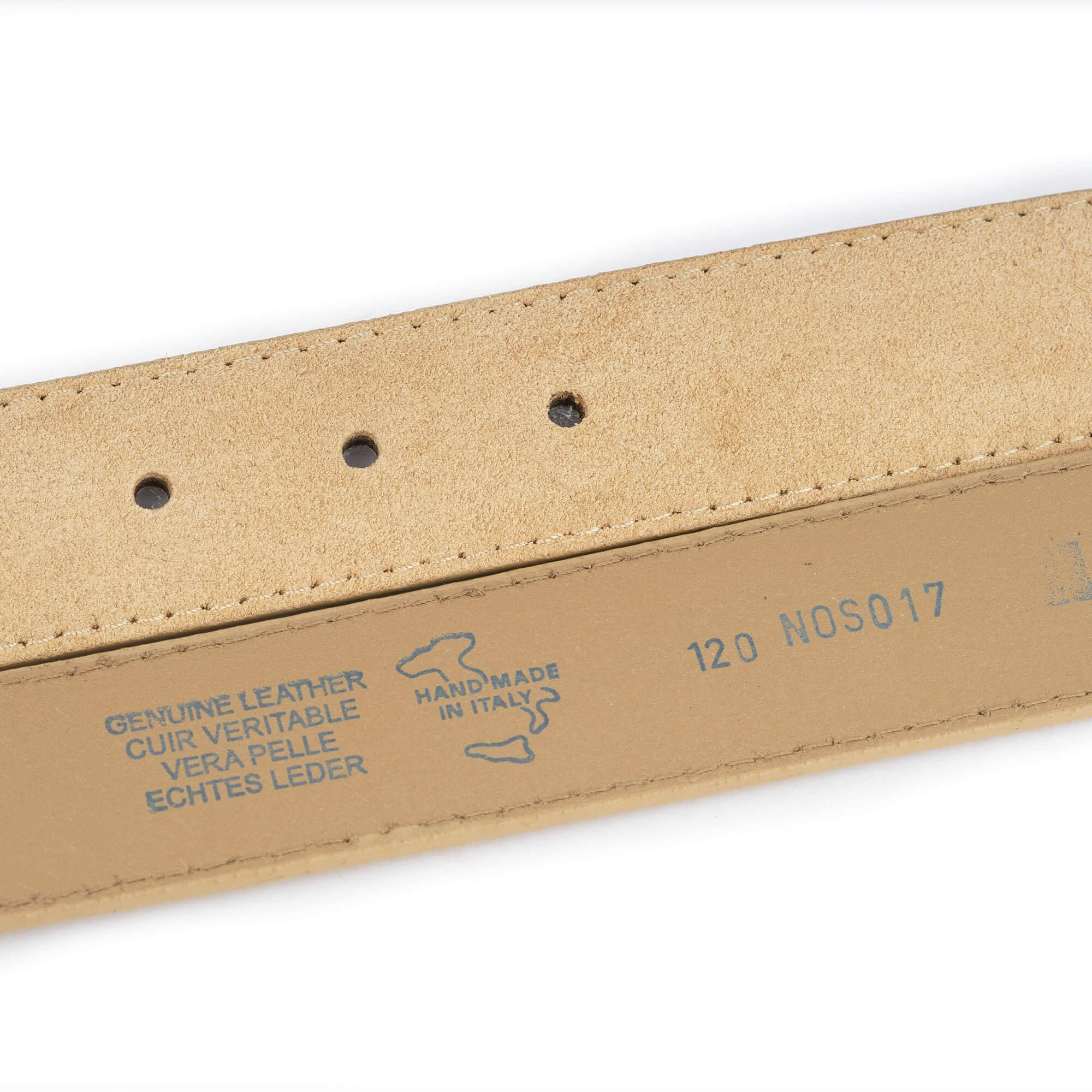 Beige Suede Replacement Leather Belt Strap for Ferragamo Buckles 35mm | Premium Fashion Accessory for Men & Women | Perfect for Office, Casual & Formal Outfits