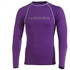 KOOGA POWER Rugby Compression Shirt - Purple - Performance Fit for Rugby Training & Matches - Ideal for Athletes & Sports Enthusiasts