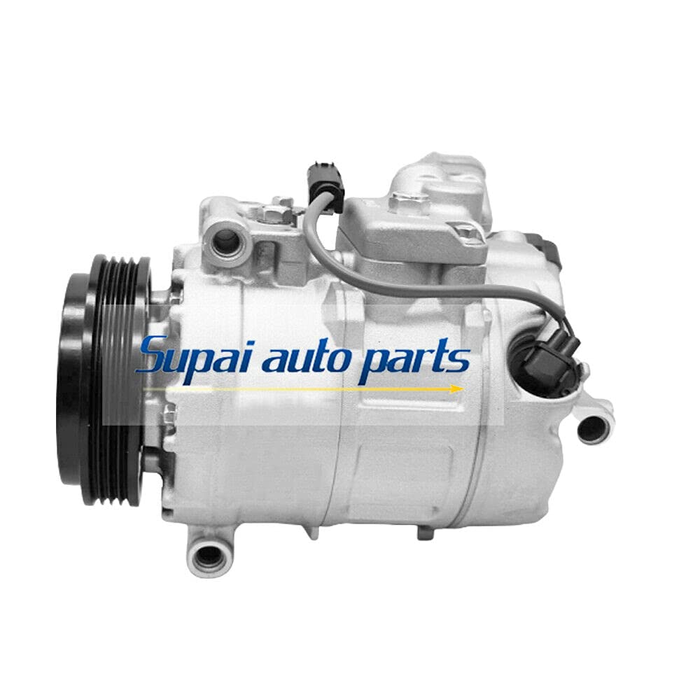 BMW A/C Compressor Replacement for 545i 550i 645Ci 650i - OEM 64522147459 64509174805 - High Performance Auto Air Conditioning Parts - Perfect for Summer Cooling & Long Drives