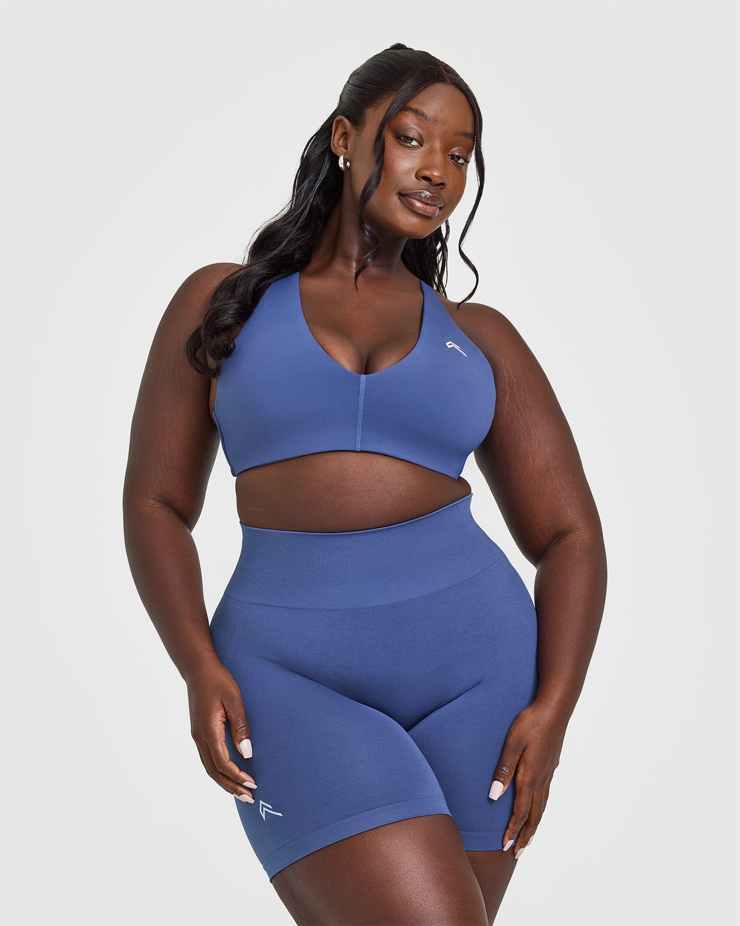 Seamless Micro Bralette for Women - Shadow Blue | Comfortable Wireless Bra for Yoga, Lounge & Everyday Wear