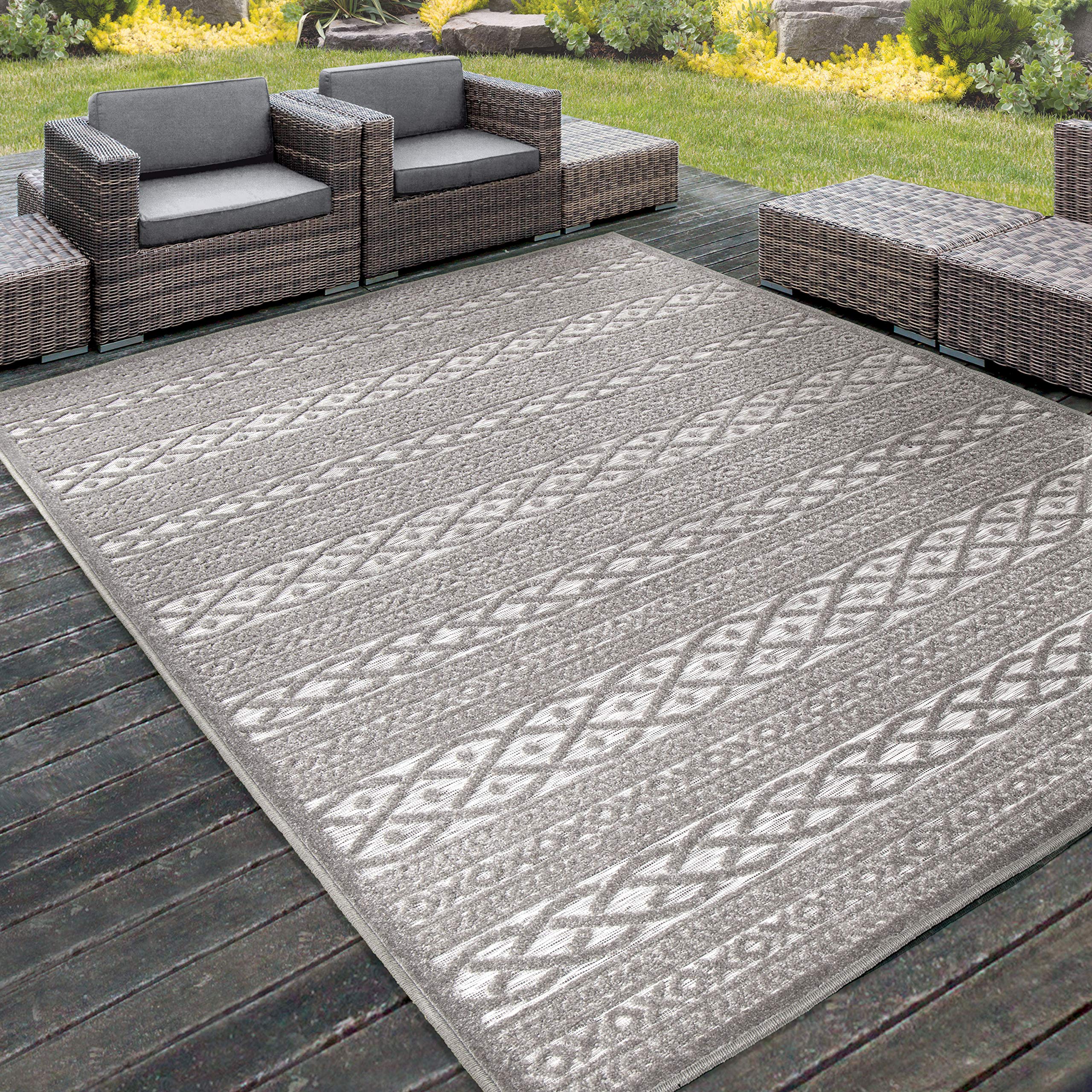 Orian Rugs Jenna Soft Modern Area Rug 5'2