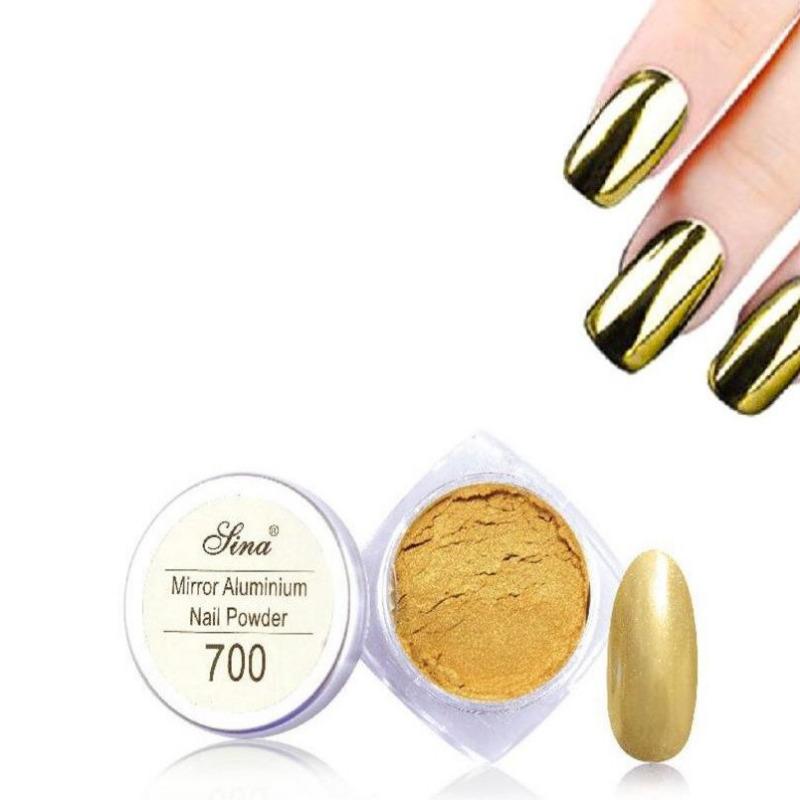 Premium Chrome Pigment Powder (1g Jar) - Metallic Finish for DIY Crafts, Resin Art, Nail Polish & Makeup - High-Quality Cosmetic Grade Pigment for Artists & Crafters
