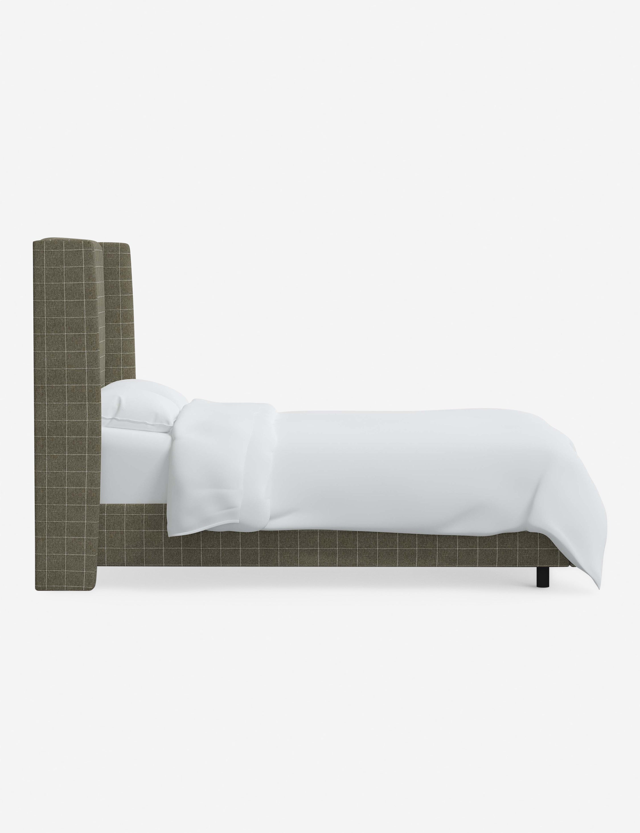 Adara Bed - Queen Size Platform Bed Frame with Headboard, Modern Wooden Bed for Bedroom - Perfect for Master Bedroom, Guest Room, and Home Decor
