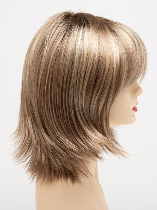 Premium Synthetic Lace Front Wig with Mono Top - Amber Color for Natural Look | Perfect for Cosplay, Daily Wear & Special Occasions